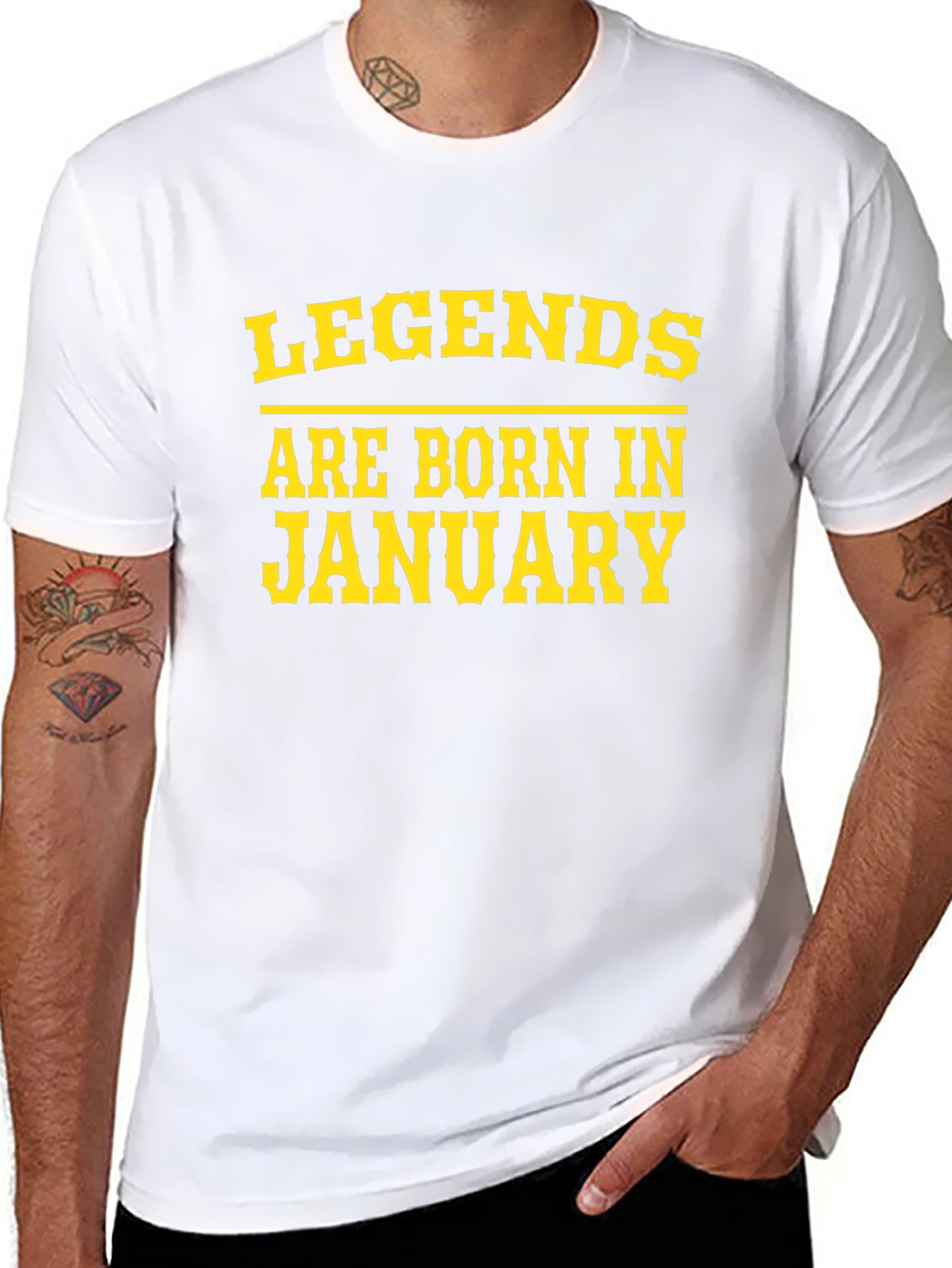 Legends Are Born in January T-Shirt
