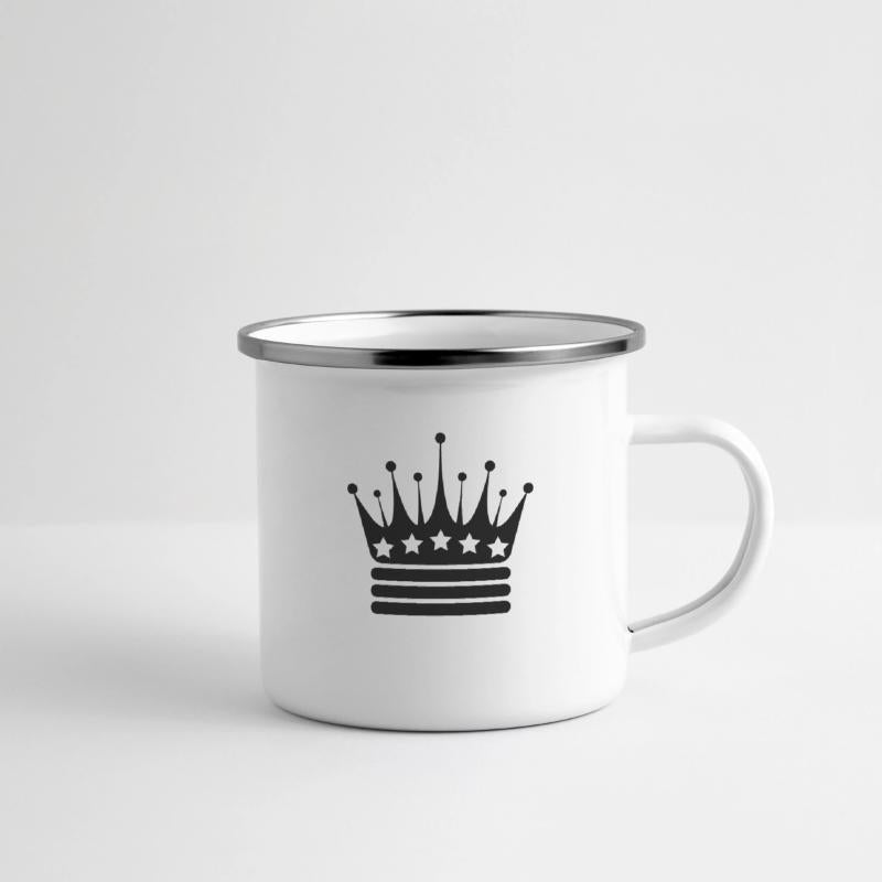 black crown with stars with stripes