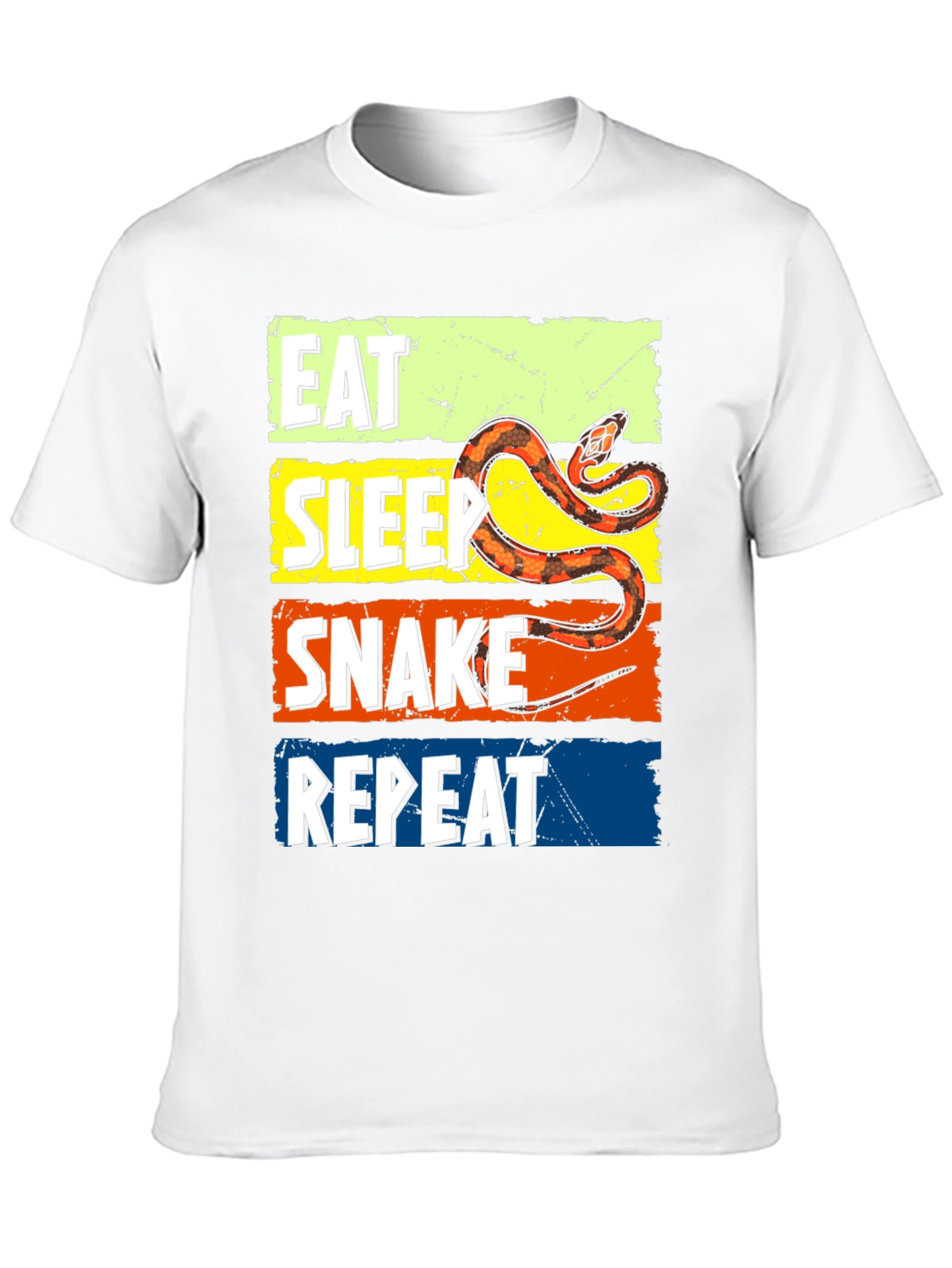 Eat Sleep Snake Repeat T-Shirt