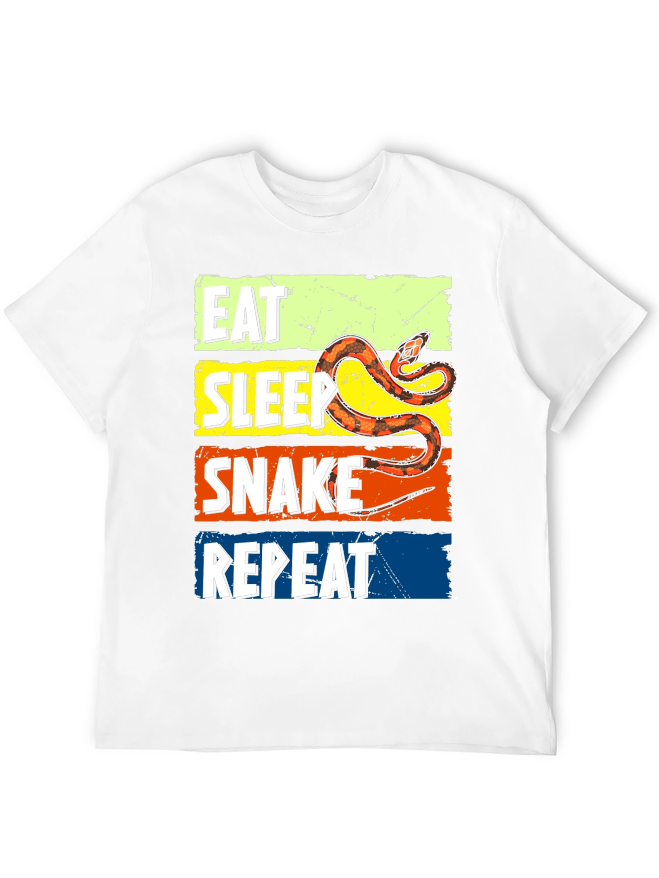 Eat Sleep Snake Repeat T-Shirt