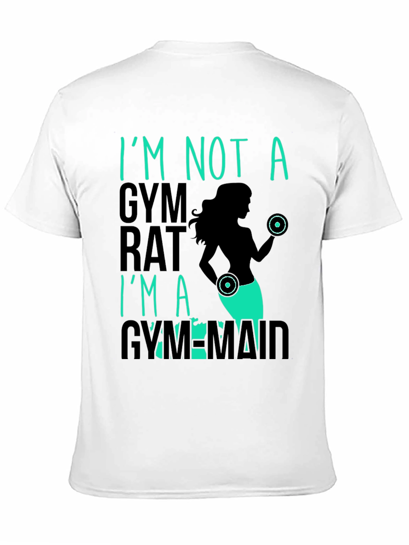 Gym Maid Graphic T-Shirt - Fitness Apparel