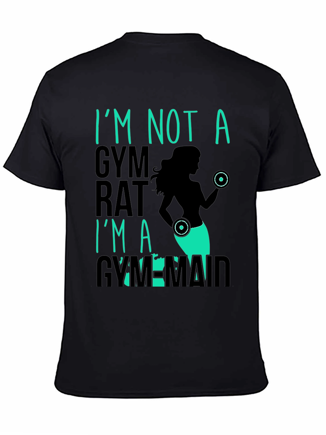 Gym Maid Graphic T-Shirt - Fitness Apparel