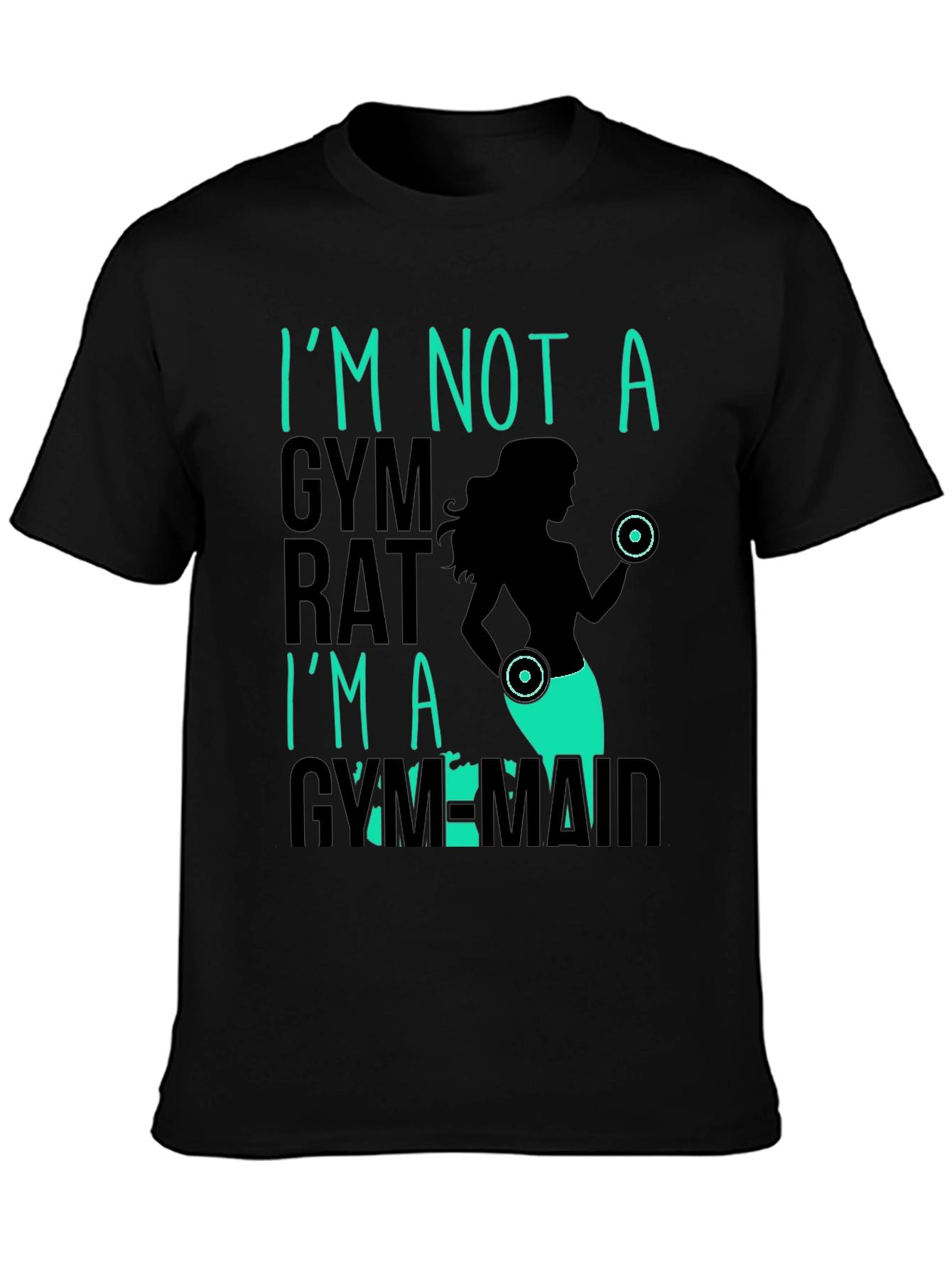 Gym Maid Graphic T-Shirt - Fitness Apparel