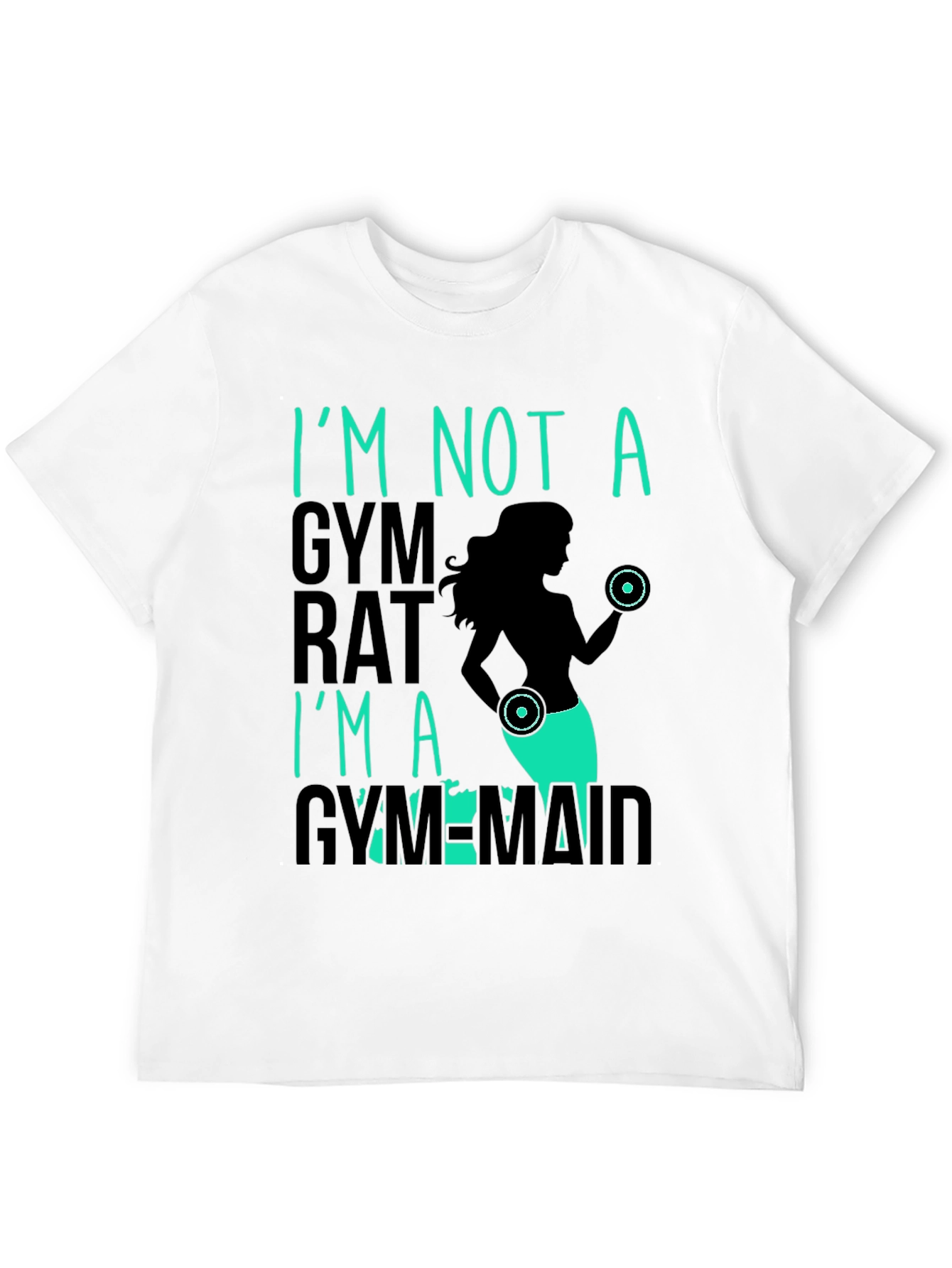 Gym Maid Graphic T-Shirt - Fitness Apparel