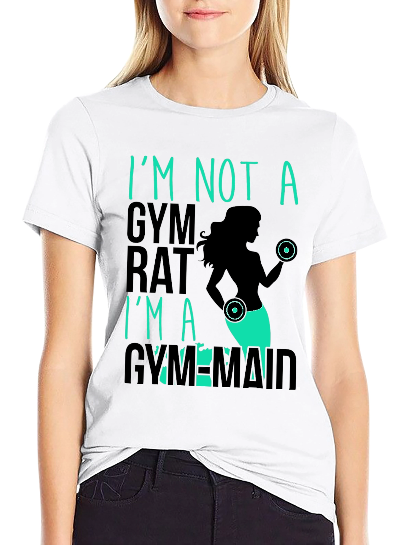 Gym Maid Graphic T-Shirt - Fitness Apparel
