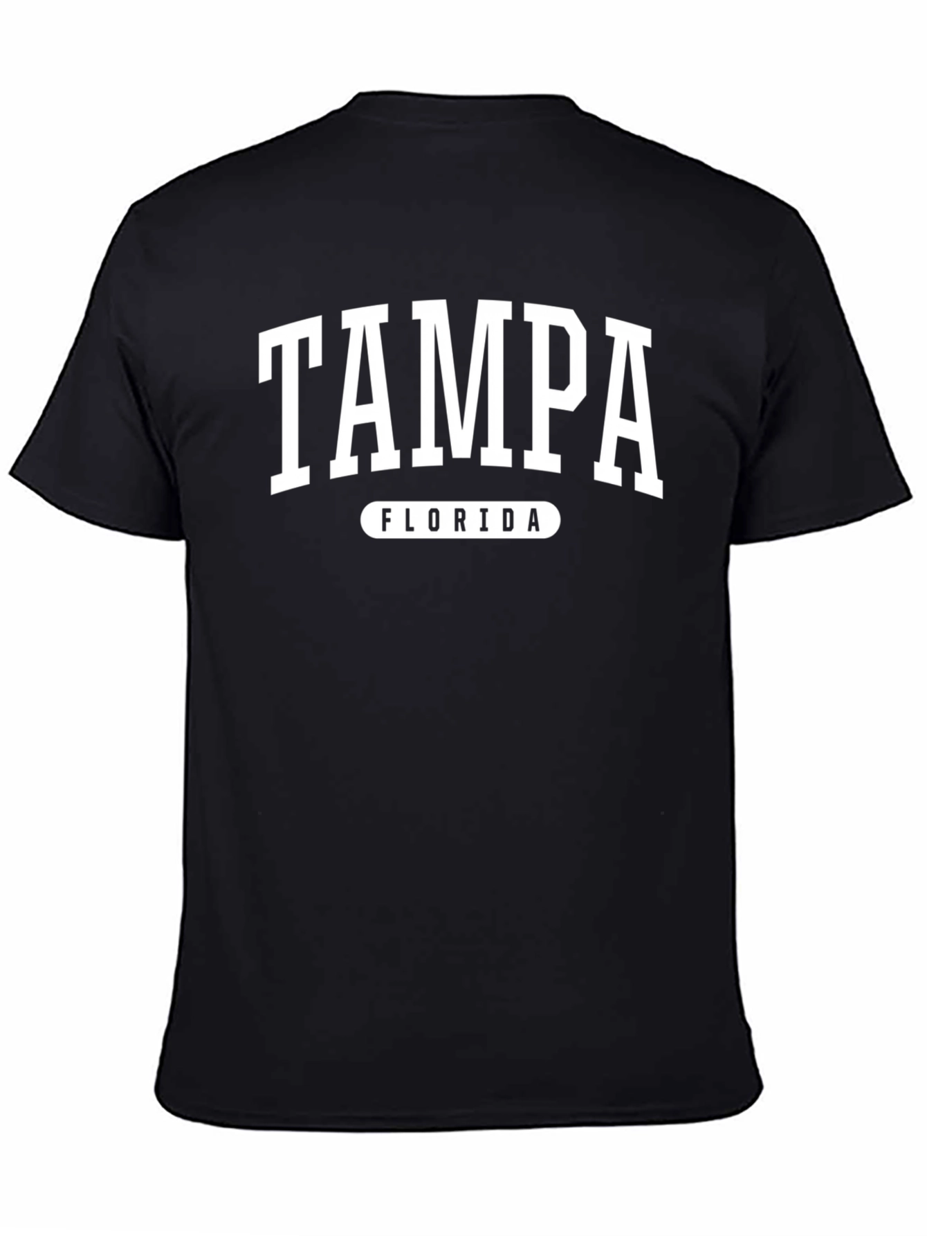 Tampa Florida Graphic Tee - Classic Black T-Shirt