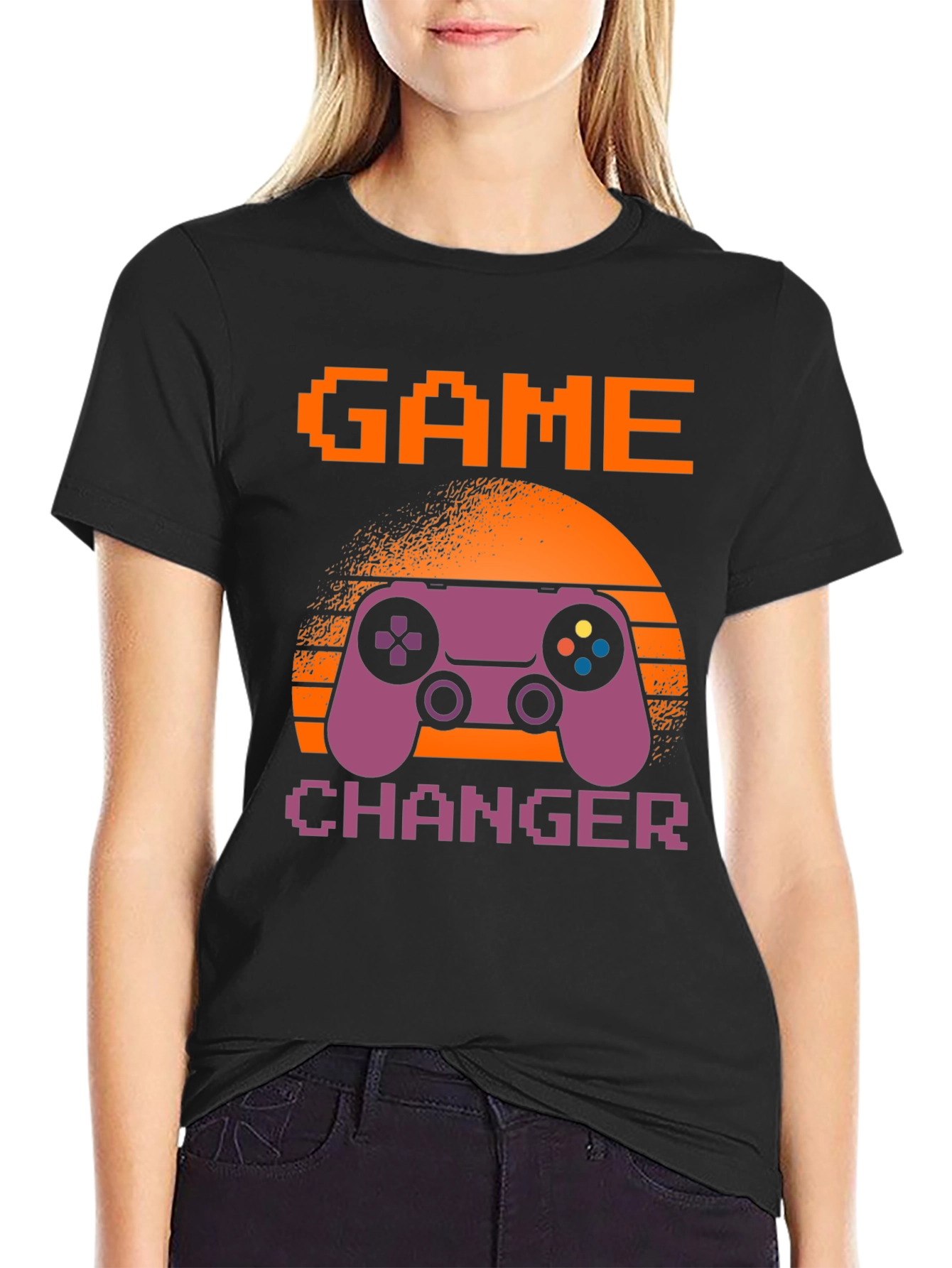 Game Changer T-Shirt - Gamer Controller Design