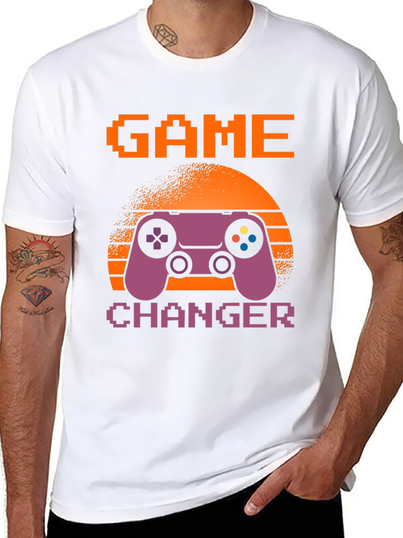 Game Changer T-Shirt - Gamer Controller Design