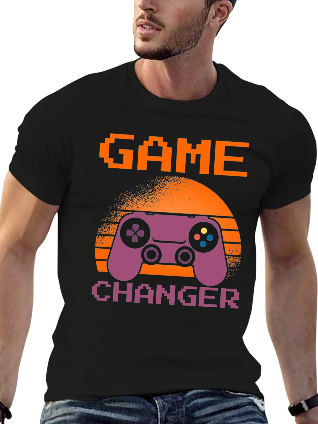 Game Changer T-Shirt - Gamer Controller Design