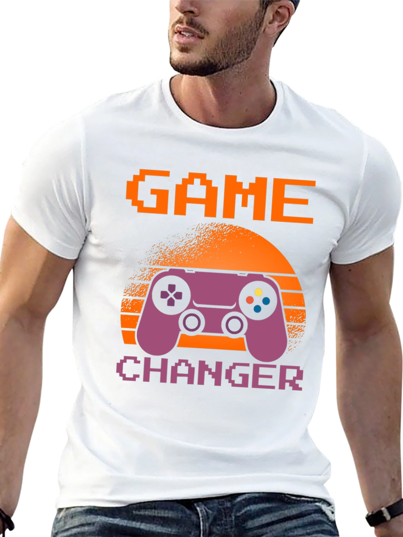 Game Changer T-Shirt - Gamer Controller Design