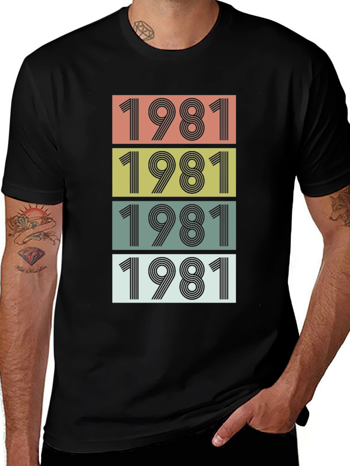 Retro 1981 T-Shirt - Birthday Gift