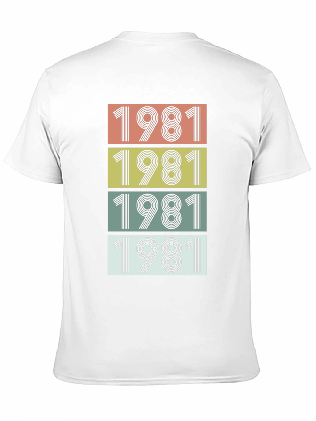 Retro 1981 T-Shirt - Birthday Gift