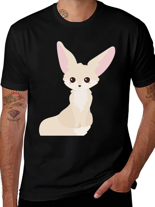 Fennec Fox Graphic Tee - Cute Animal T-Shirt