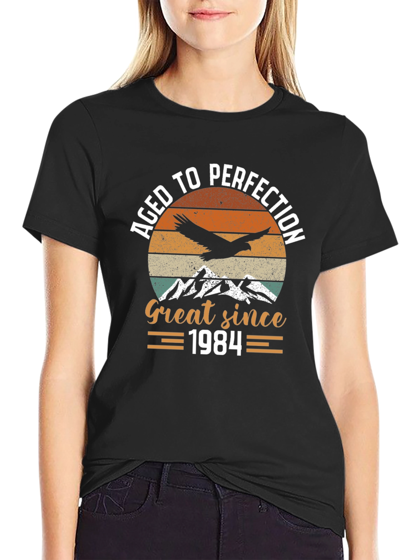 Aged To Perfection 1984 Graphic T-Shirt