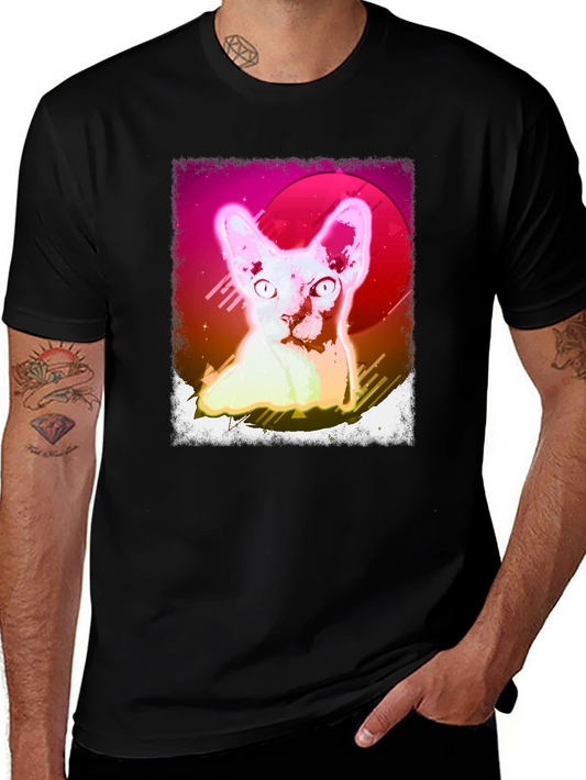 Retro Sphynx Cat T-Shirt