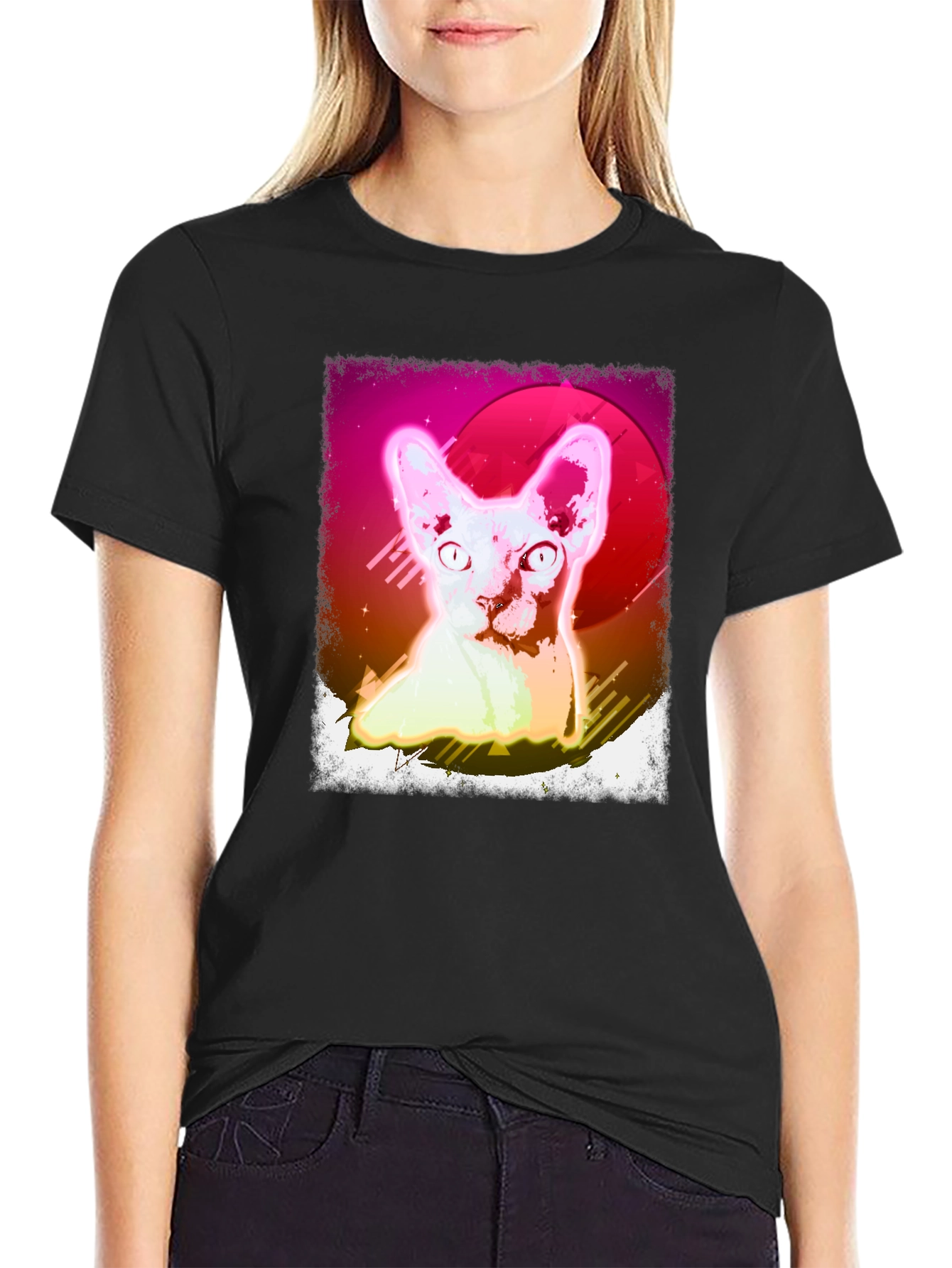 Retro Sphynx Cat T-Shirt
