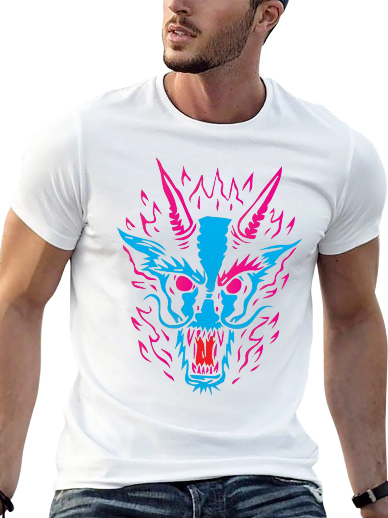 Neon Demon Graphic Tee - Bold & Edgy Design