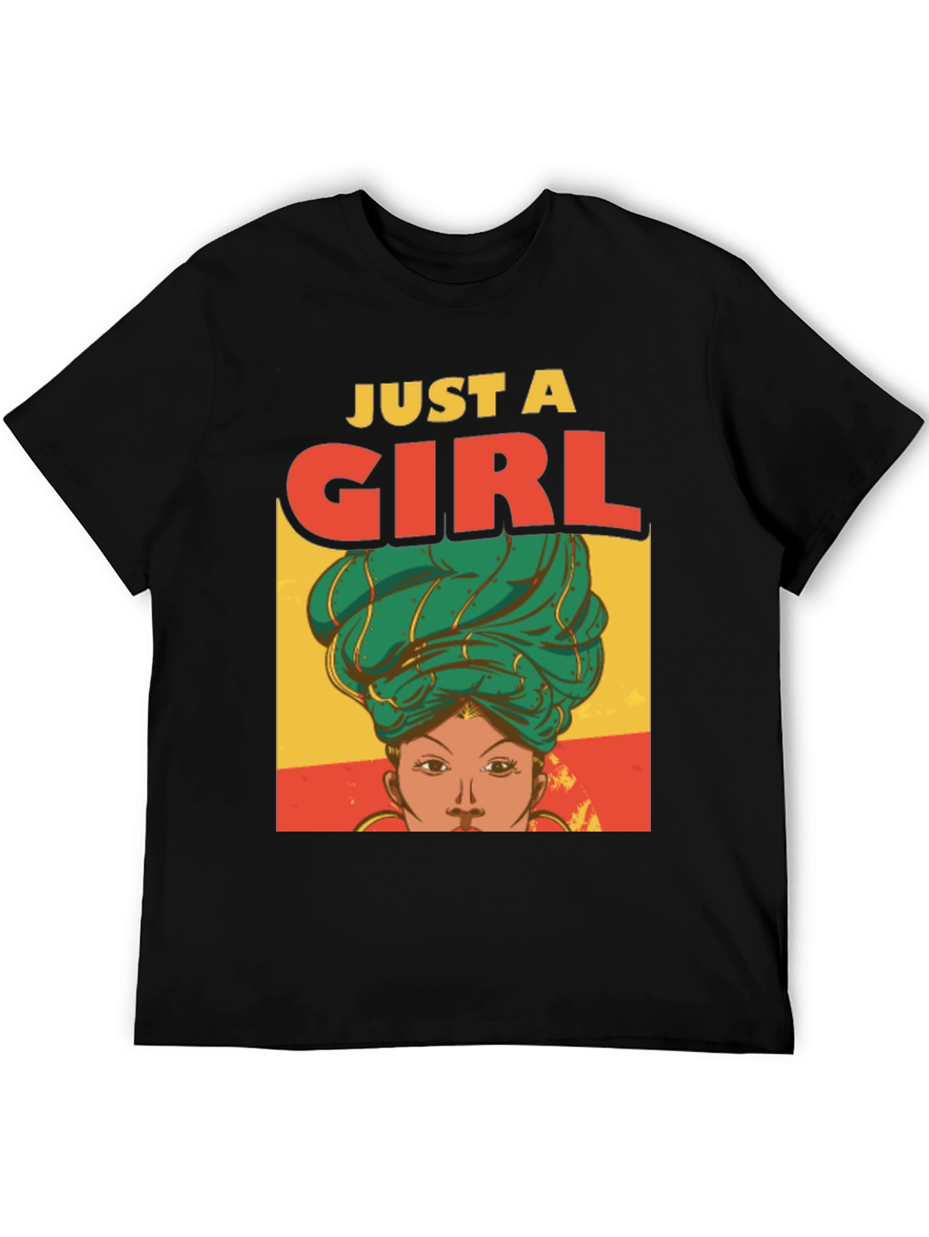 Just A Girl T-Shirt - Stylish Graphic Tee