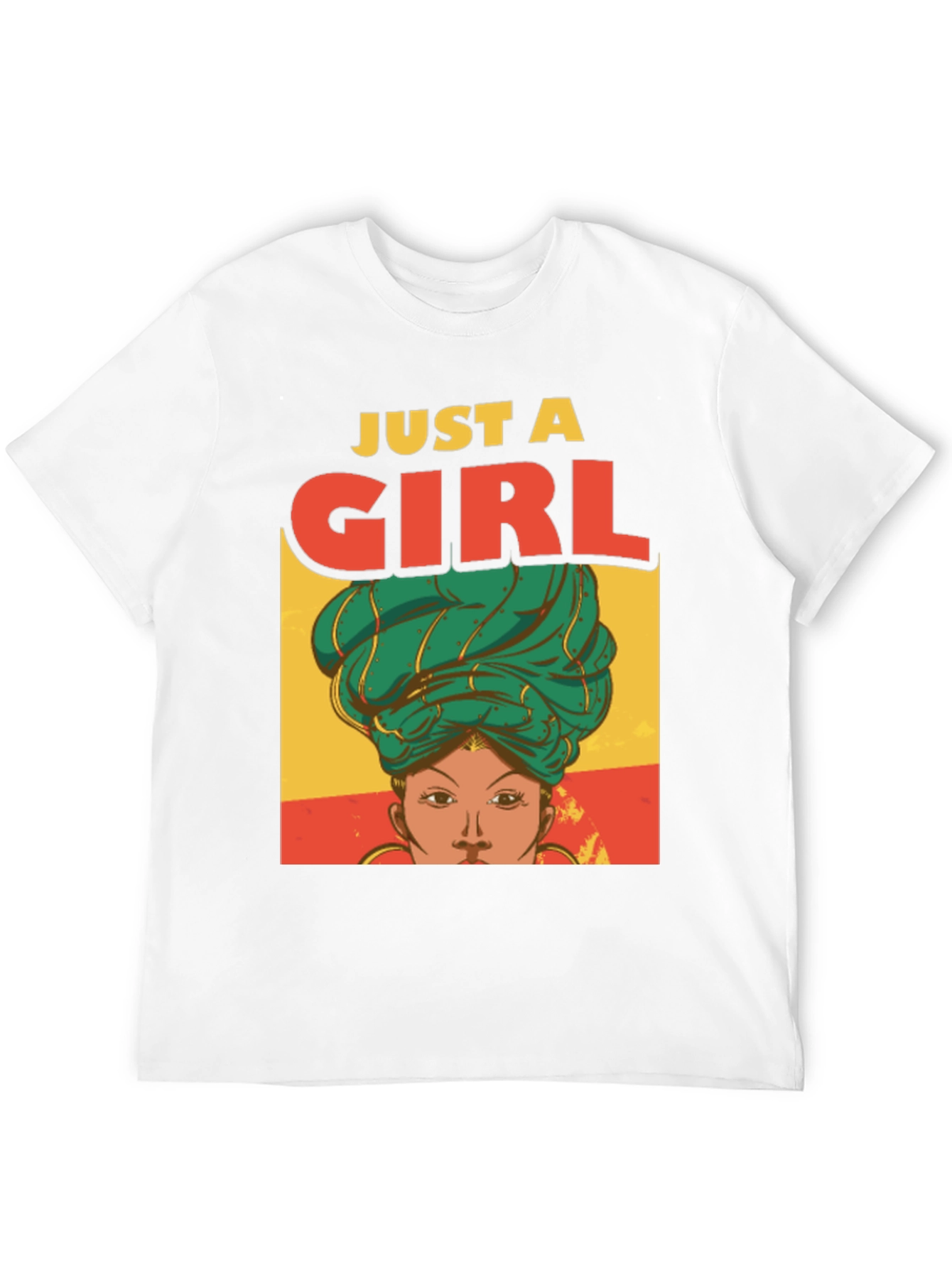 Just A Girl T-Shirt - Stylish Graphic Tee