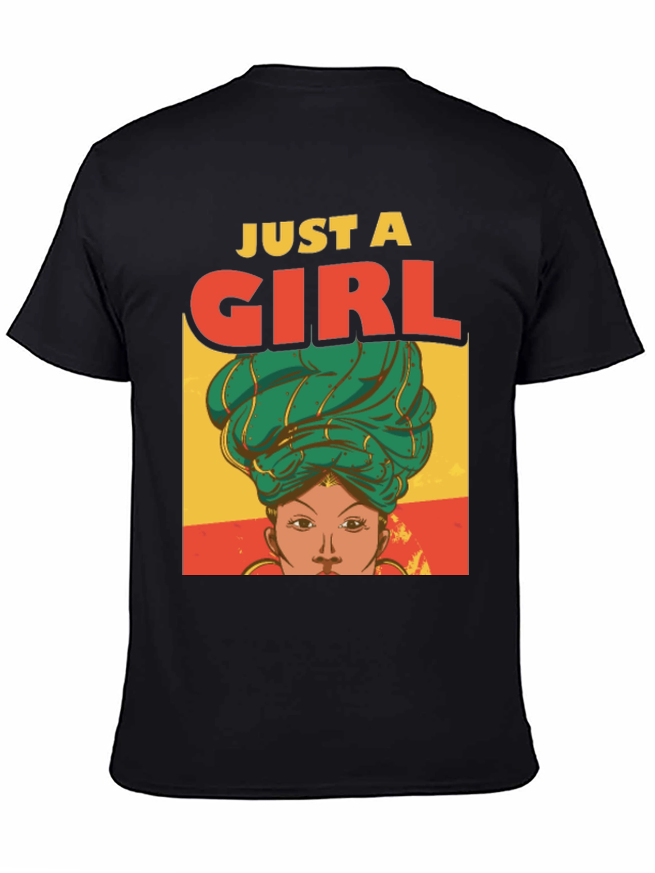 Just A Girl T-Shirt - Stylish Graphic Tee