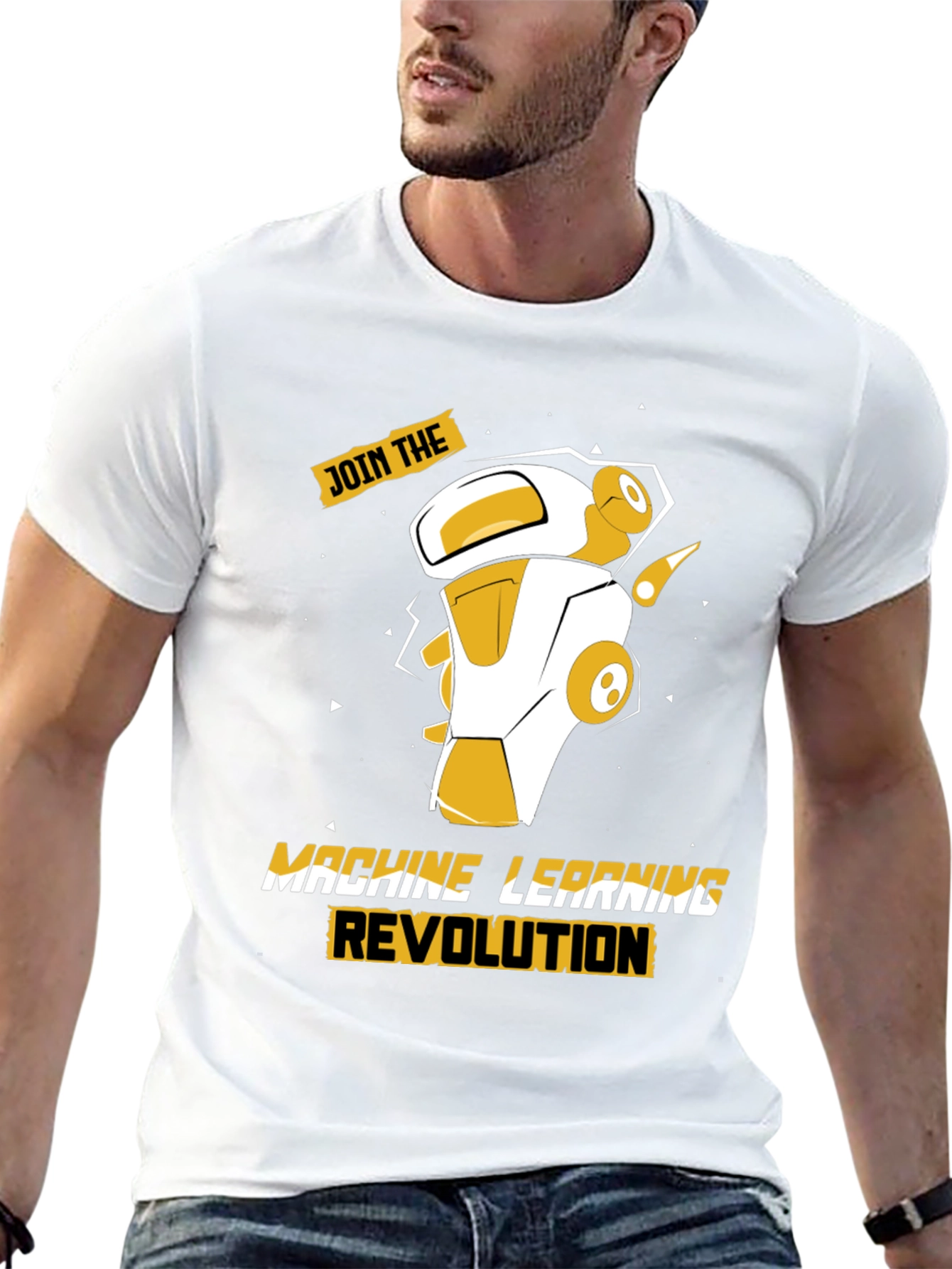 Machine Learning Revolution Robot T-Shirt