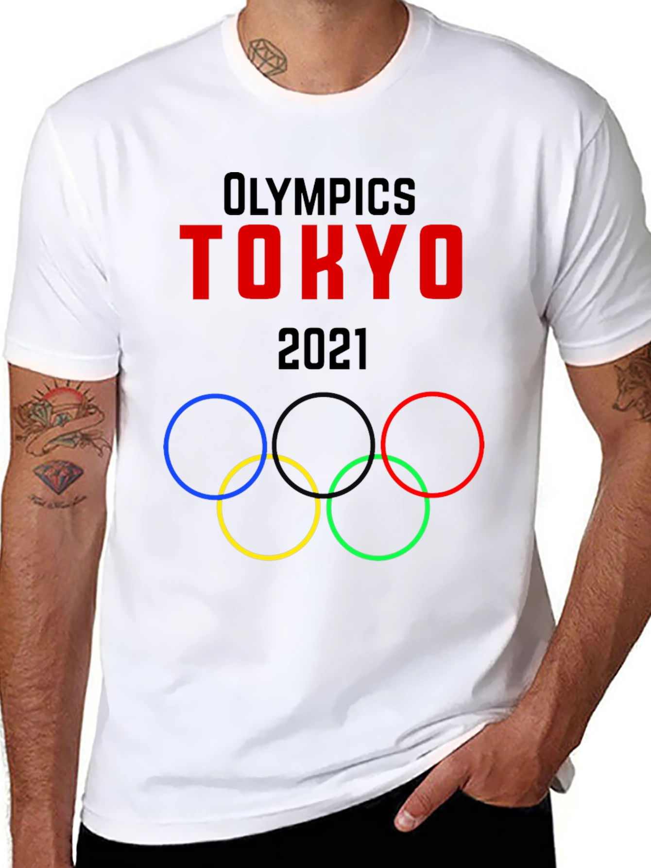 Tokyo Olympics 2021 T-Shirt - Black