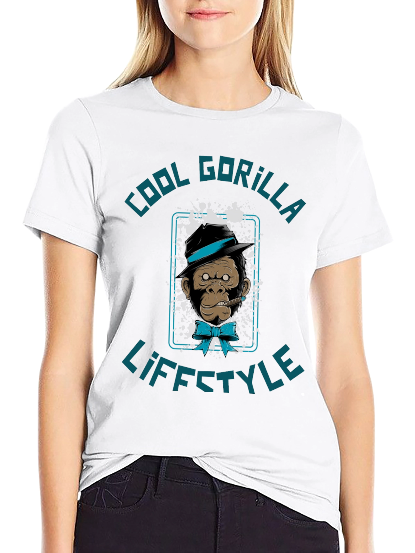 Cool Gorilla Lifestyle T-Shirt - Graphic Tee