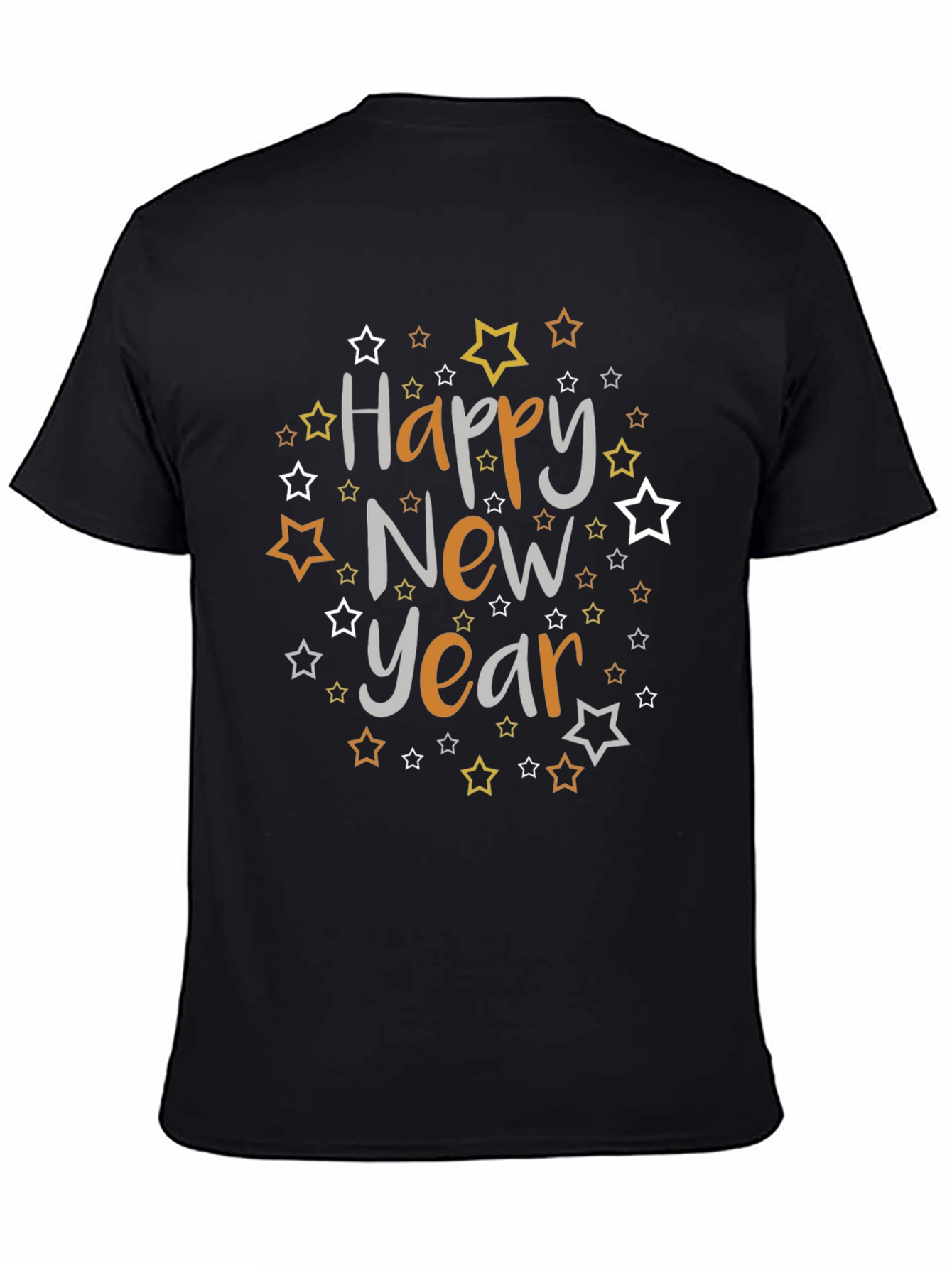 Happy New Year Star Graphic Tee