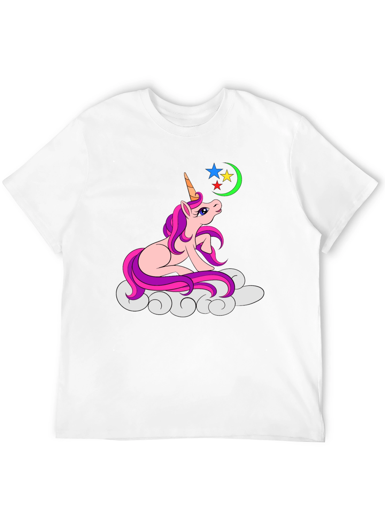 Unicorn Graphic T-Shirt - Black