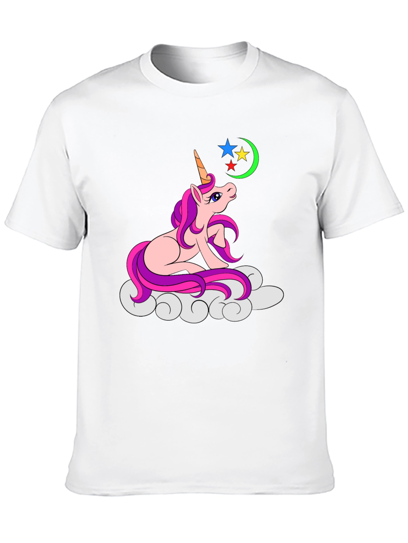 Unicorn Graphic T-Shirt - Black
