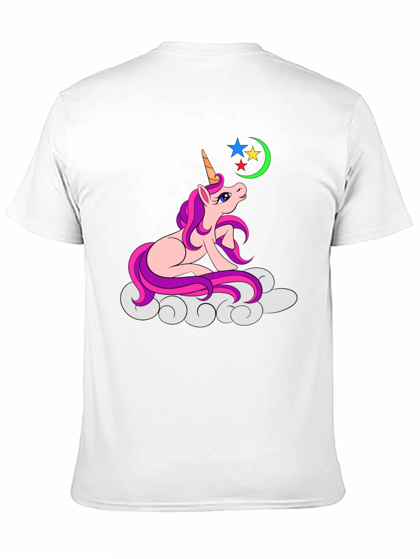 Unicorn Graphic T-Shirt - Black