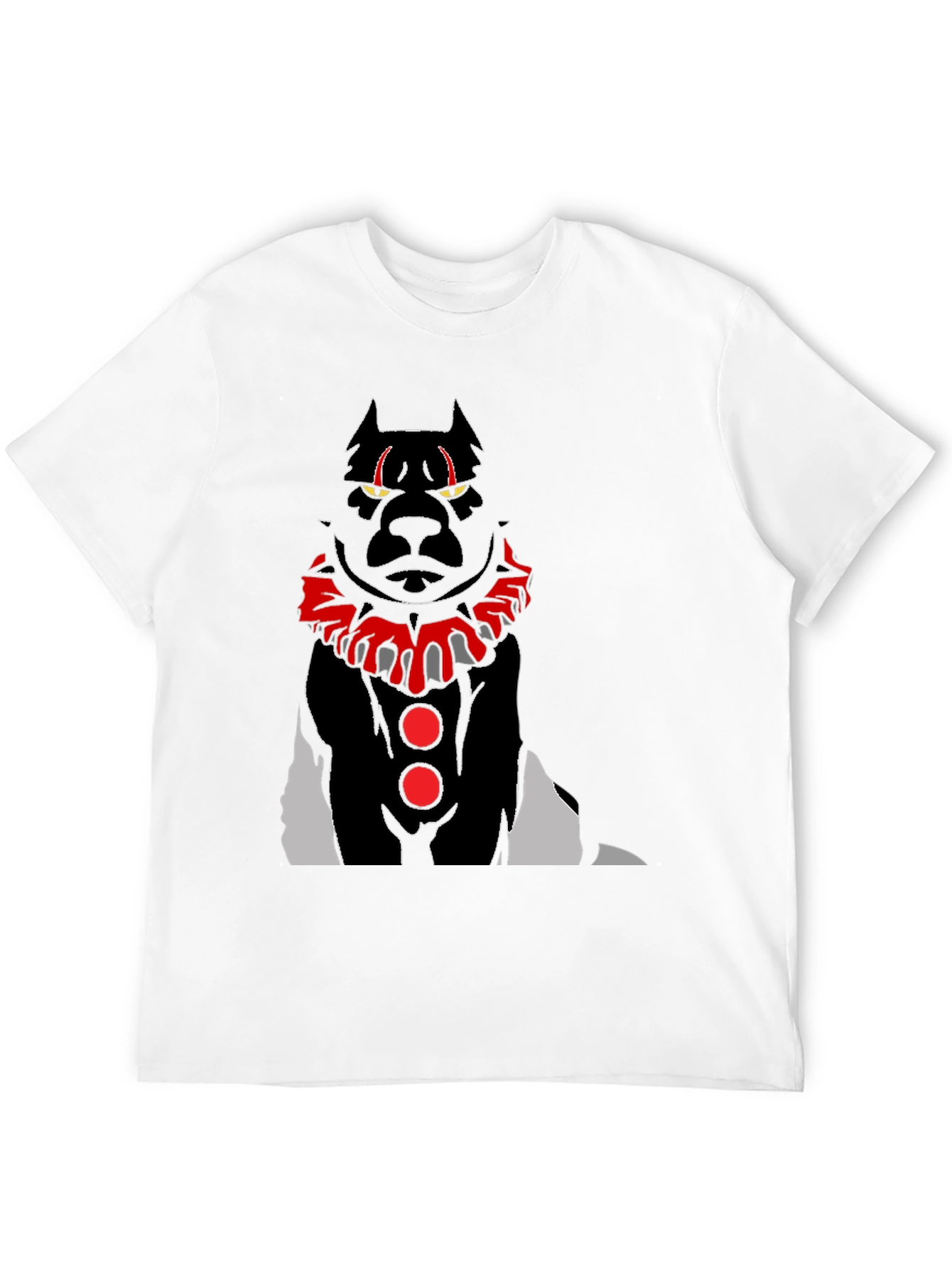 Creepy Clown Pitbull Graphic Tee