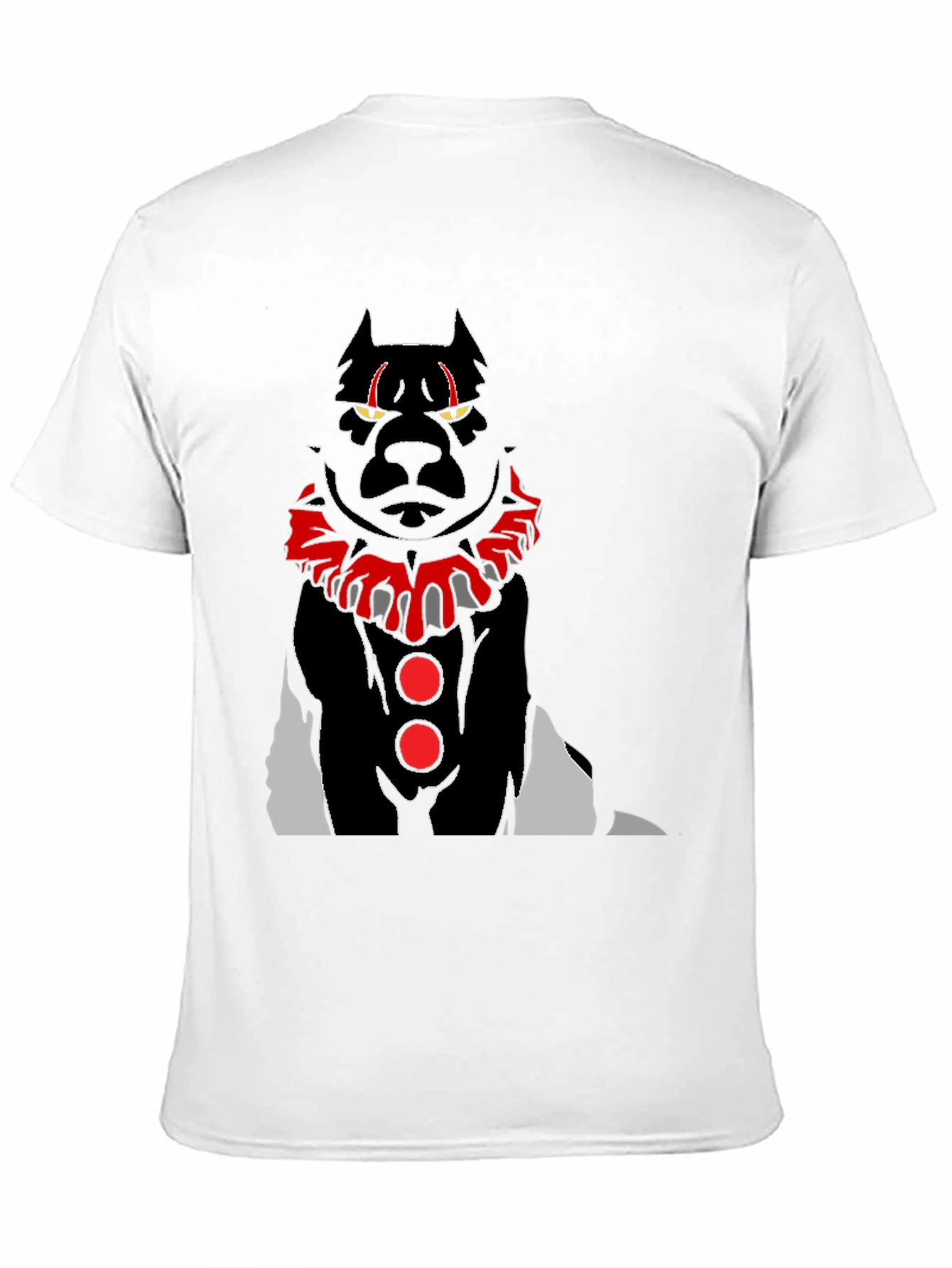 Creepy Clown Pitbull Graphic Tee
