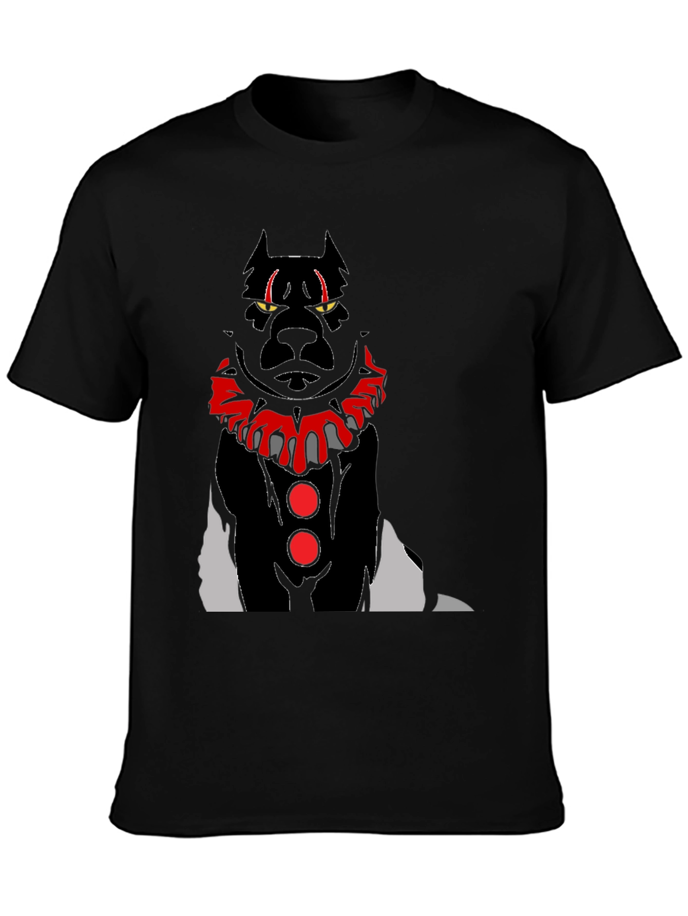 Creepy Clown Pitbull Graphic Tee