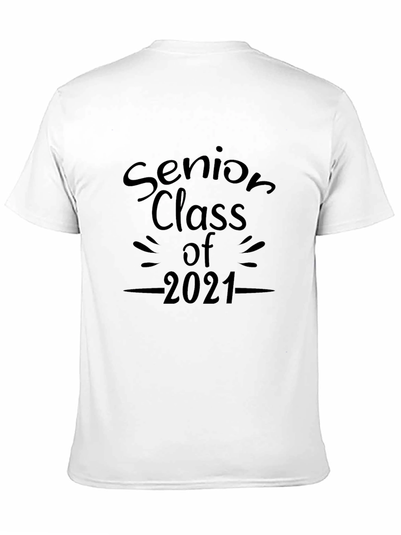 Senior Class of 2021 Black T-Shirt