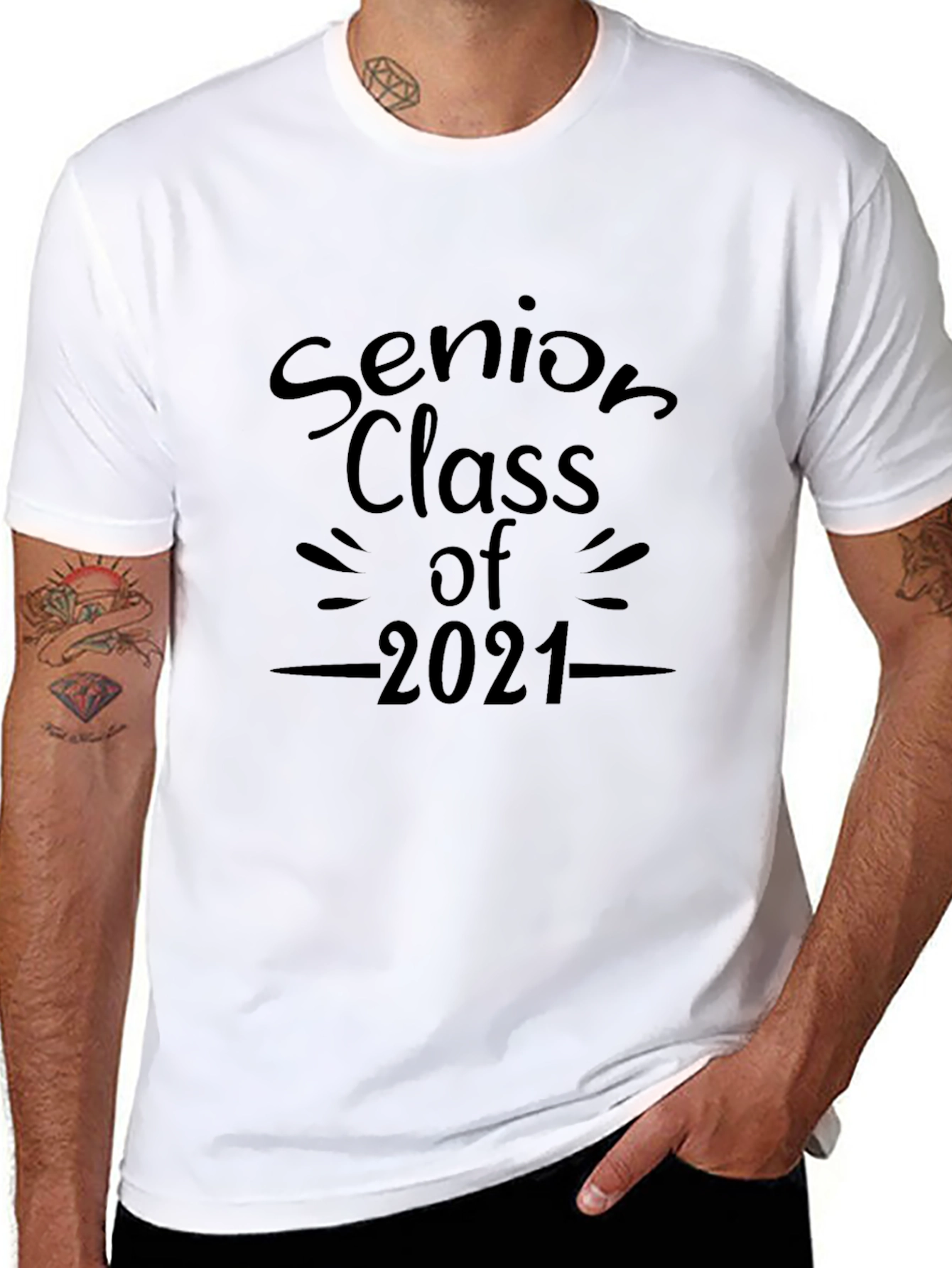 Senior Class of 2021 Black T-Shirt
