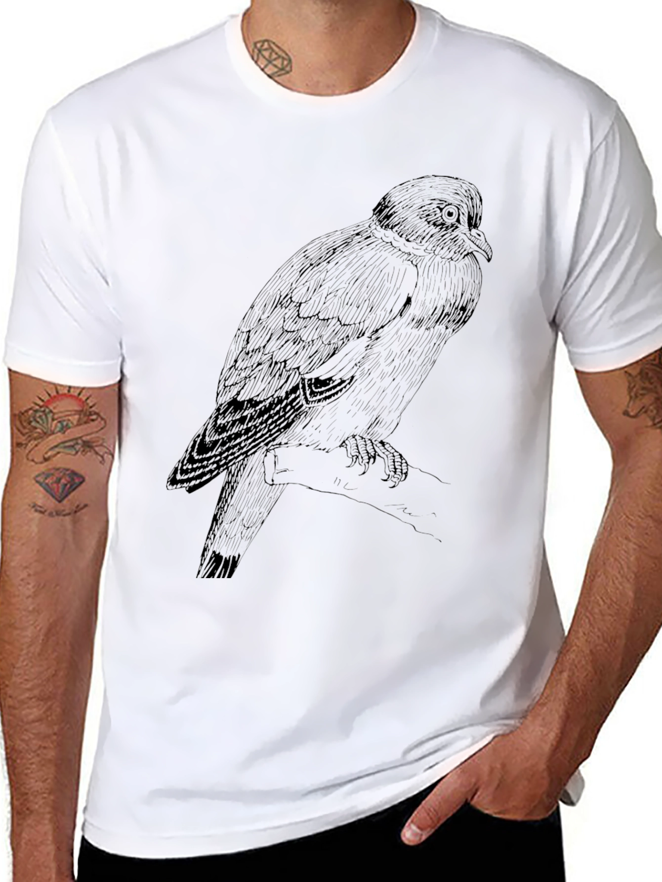 Black Bird Graphic Tee