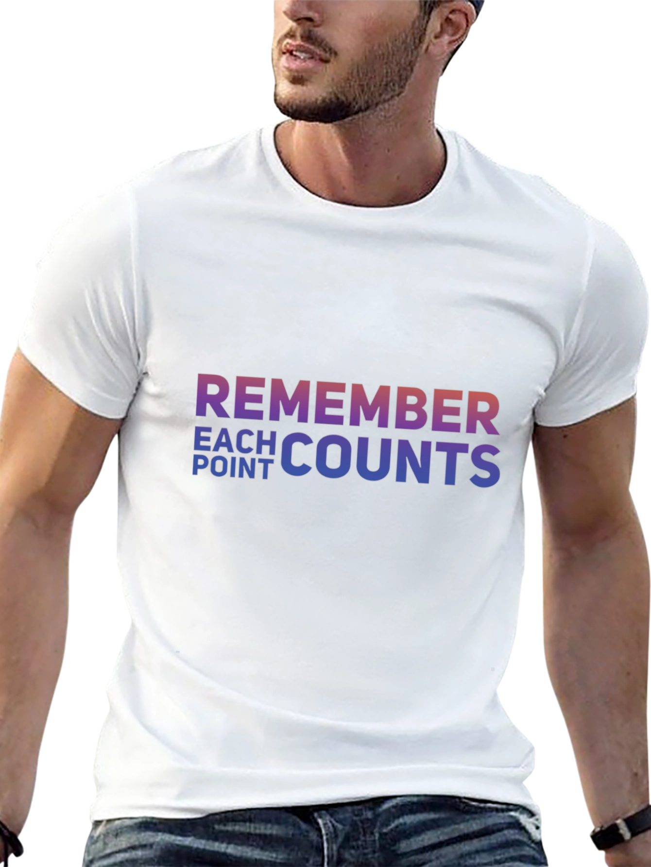 Remember Each Point Counts Graphic T-Shirt