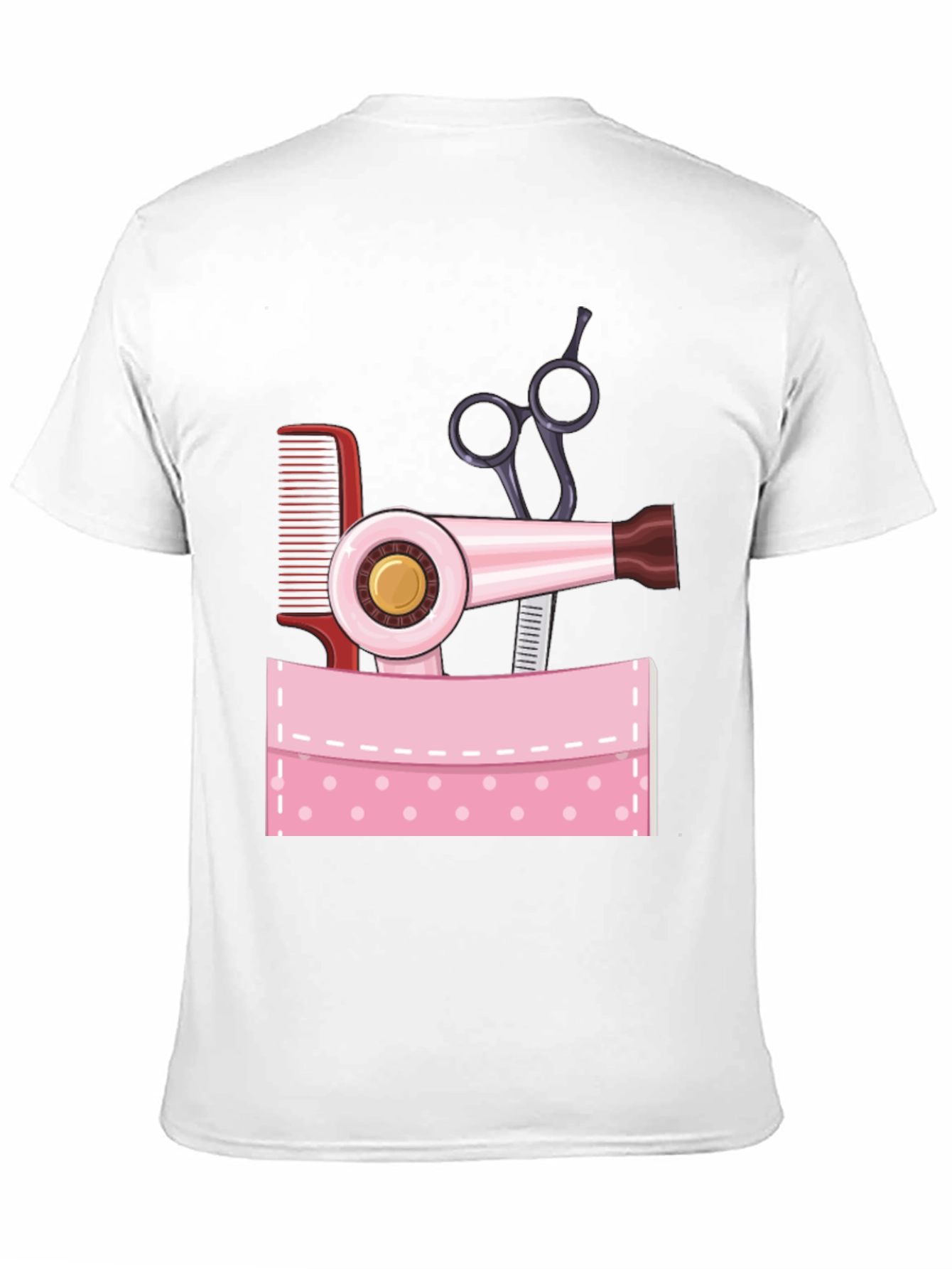 Stylist Pocket T-Shirt - Hairdresser Tee