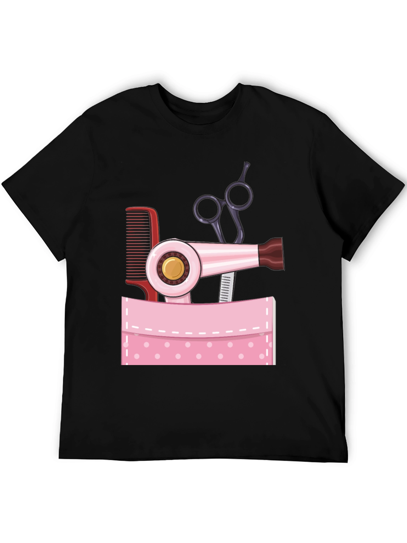 Stylist Pocket T-Shirt - Hairdresser Tee