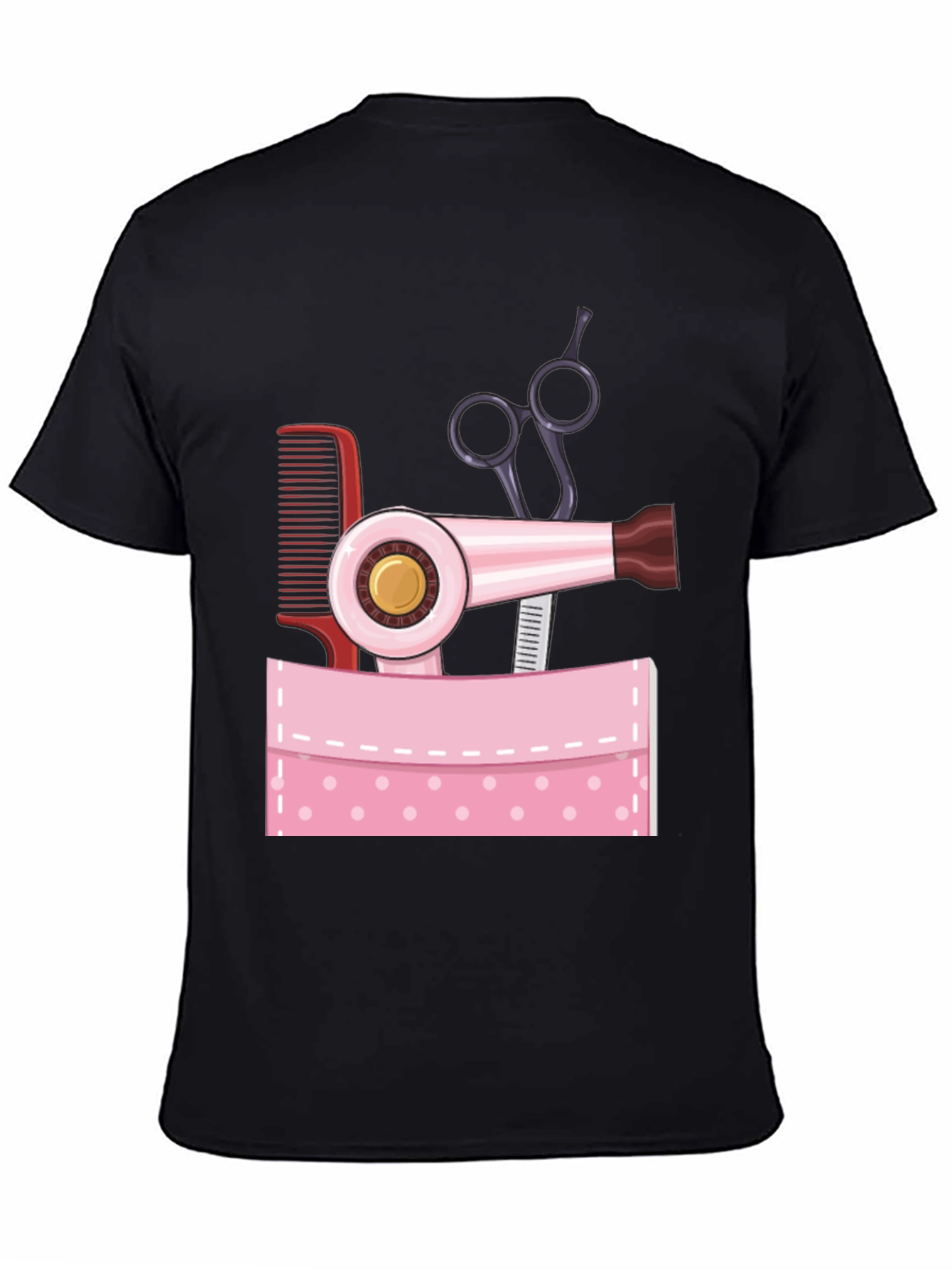 Stylist Pocket T-Shirt - Hairdresser Tee