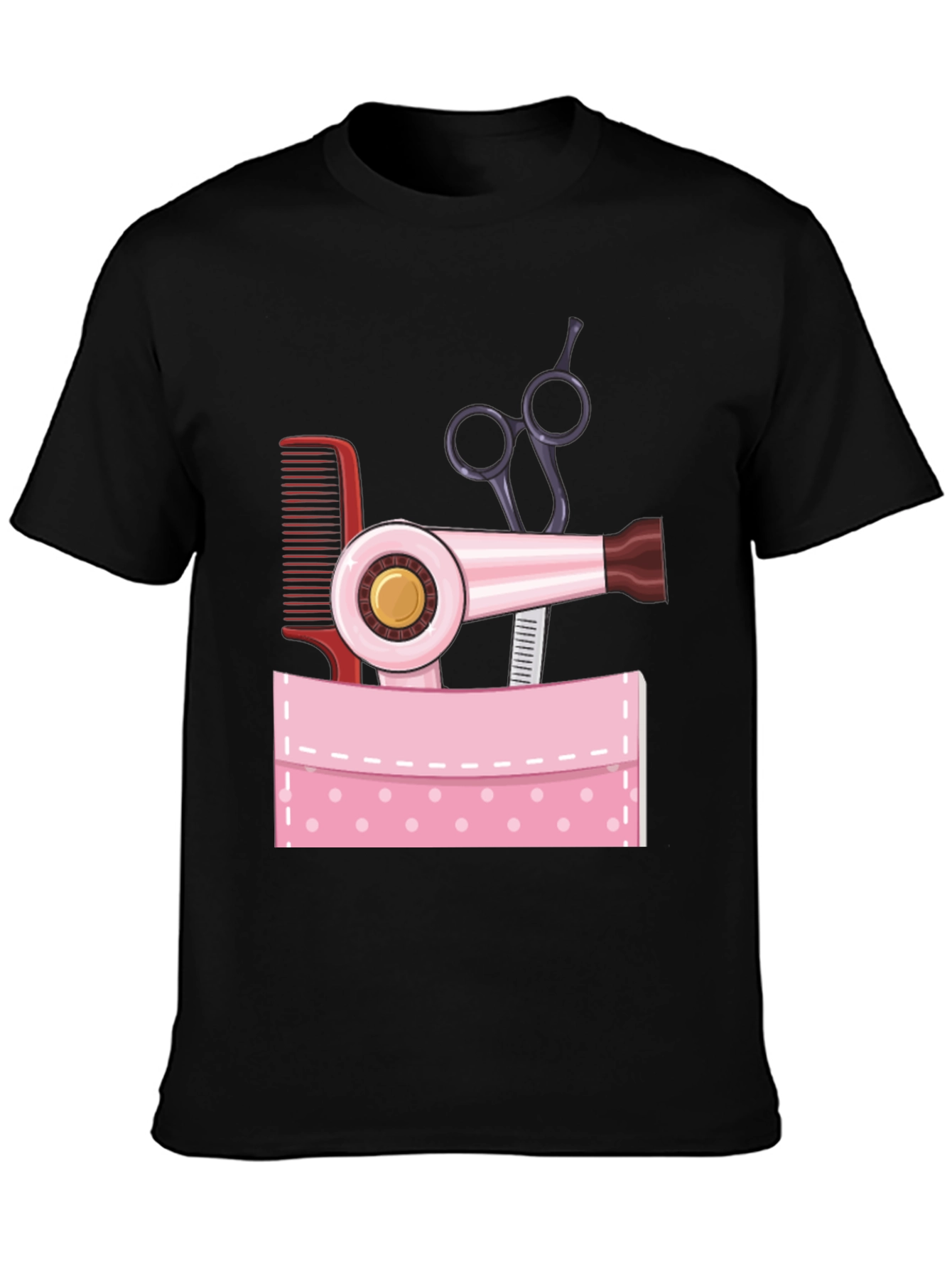 Stylist Pocket T-Shirt - Hairdresser Tee