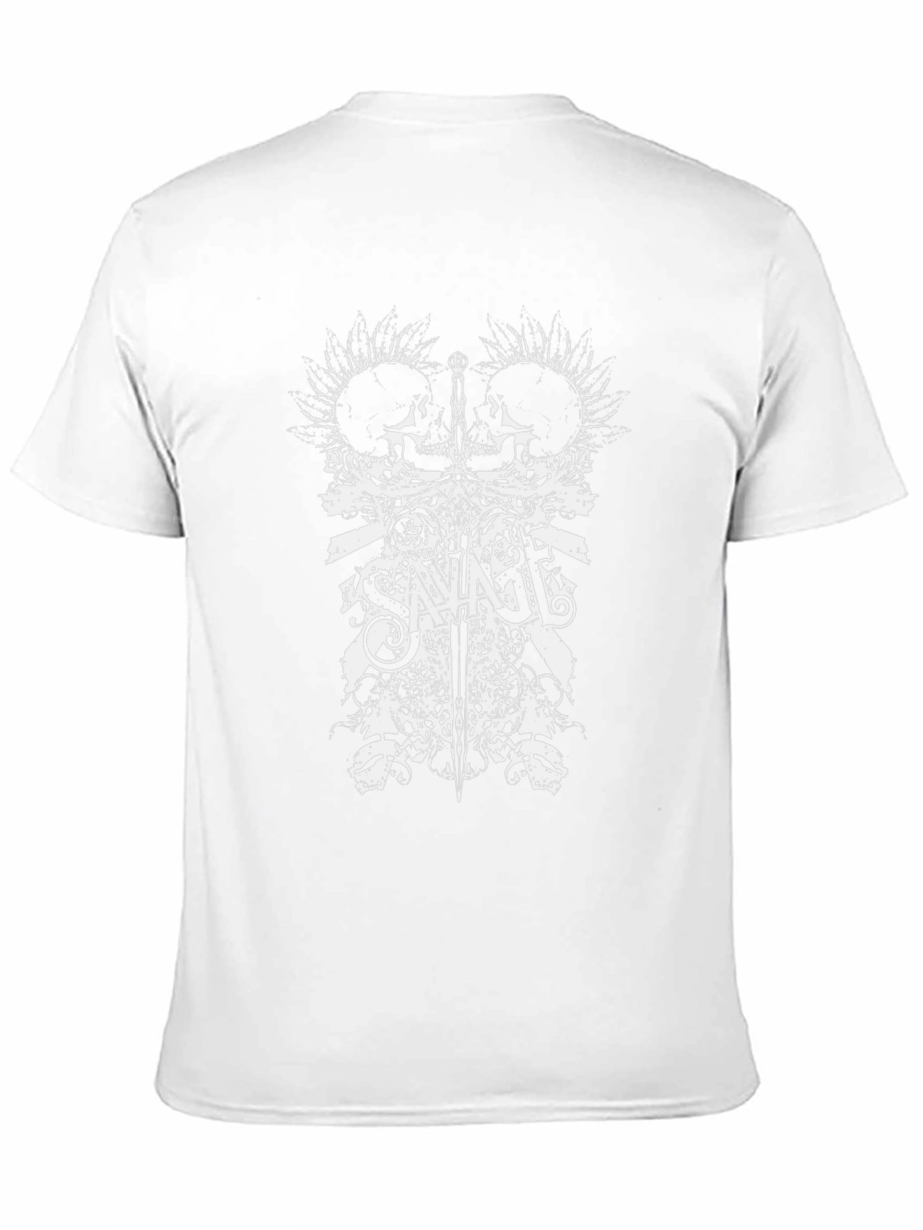 Skull Sword Graphic T-Shirt