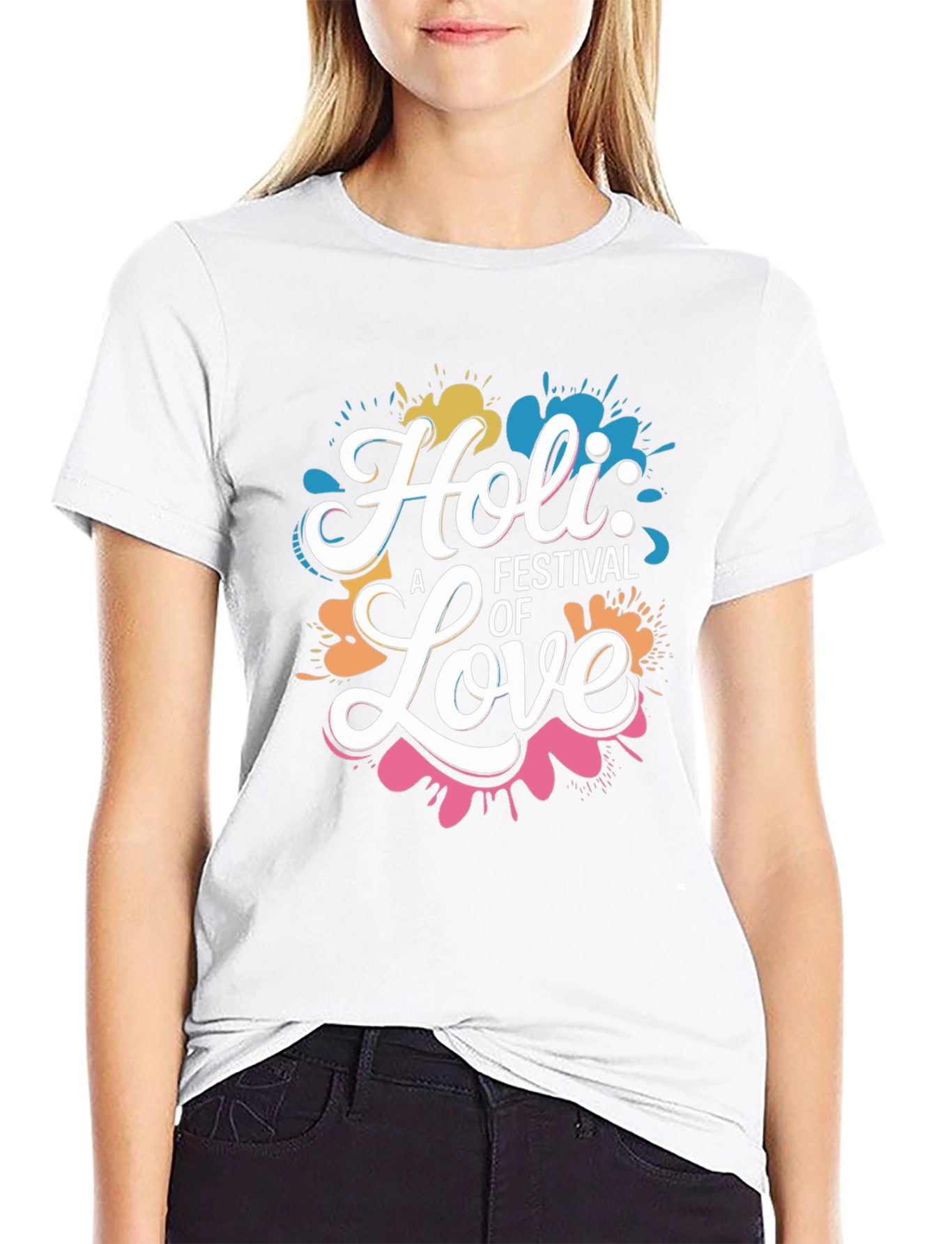 Holi Festival of Love Graphic Tee