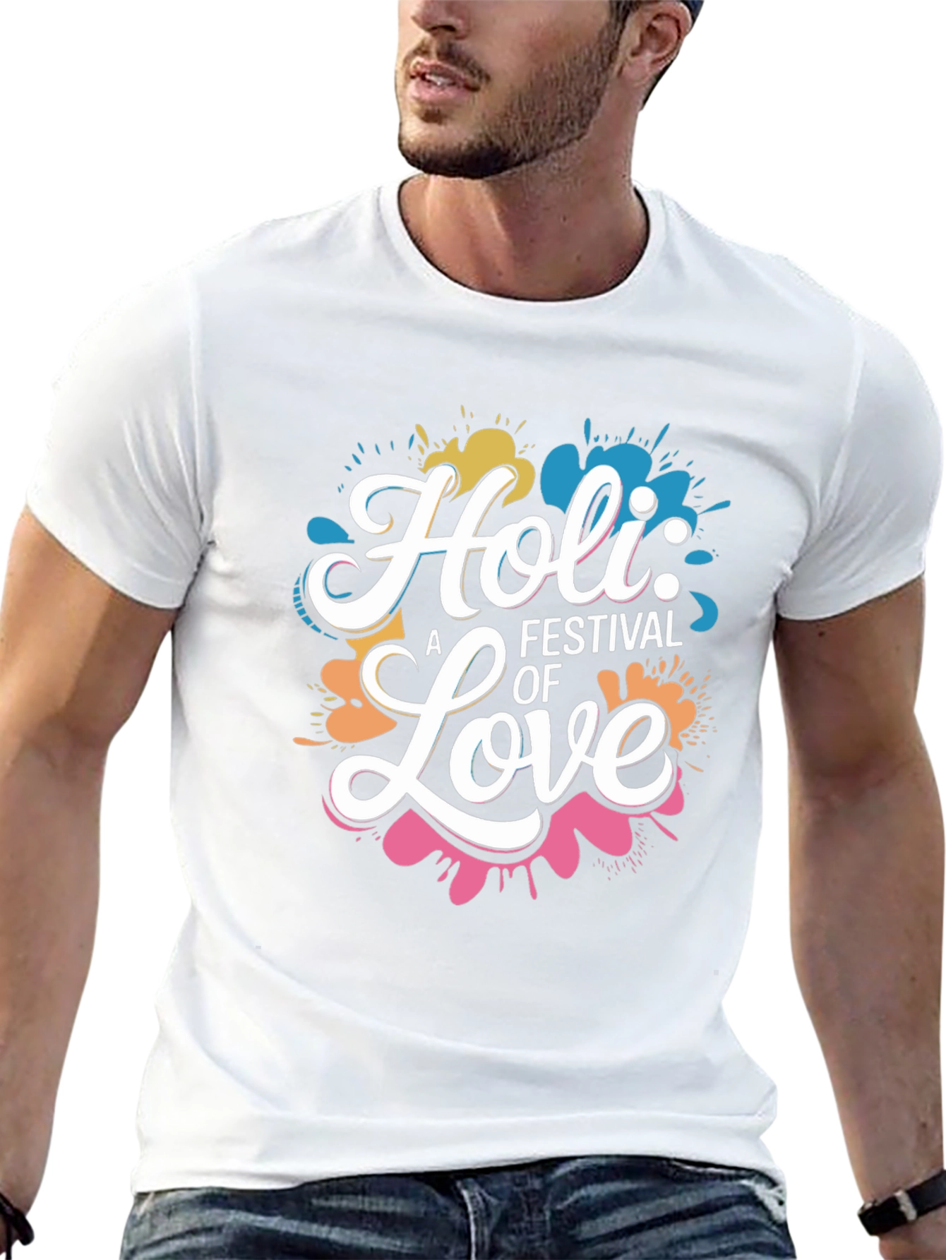Holi Festival of Love Graphic Tee