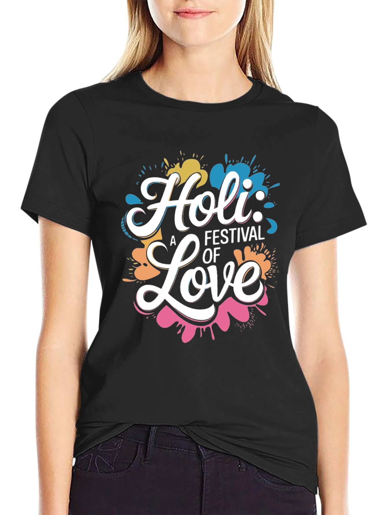 Holi Festival of Love Graphic Tee