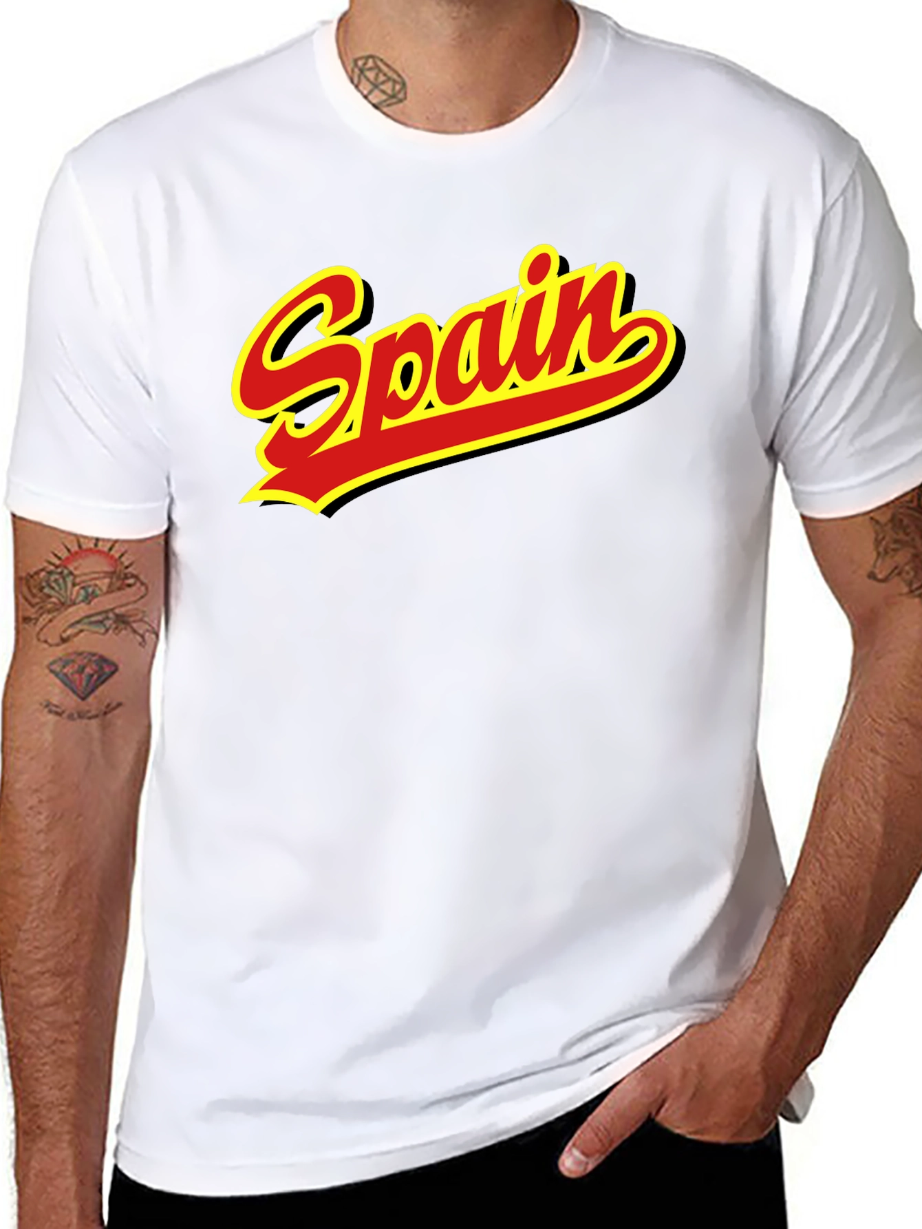 Retro Spain T-Shirt - Classic Design Soft Cotton