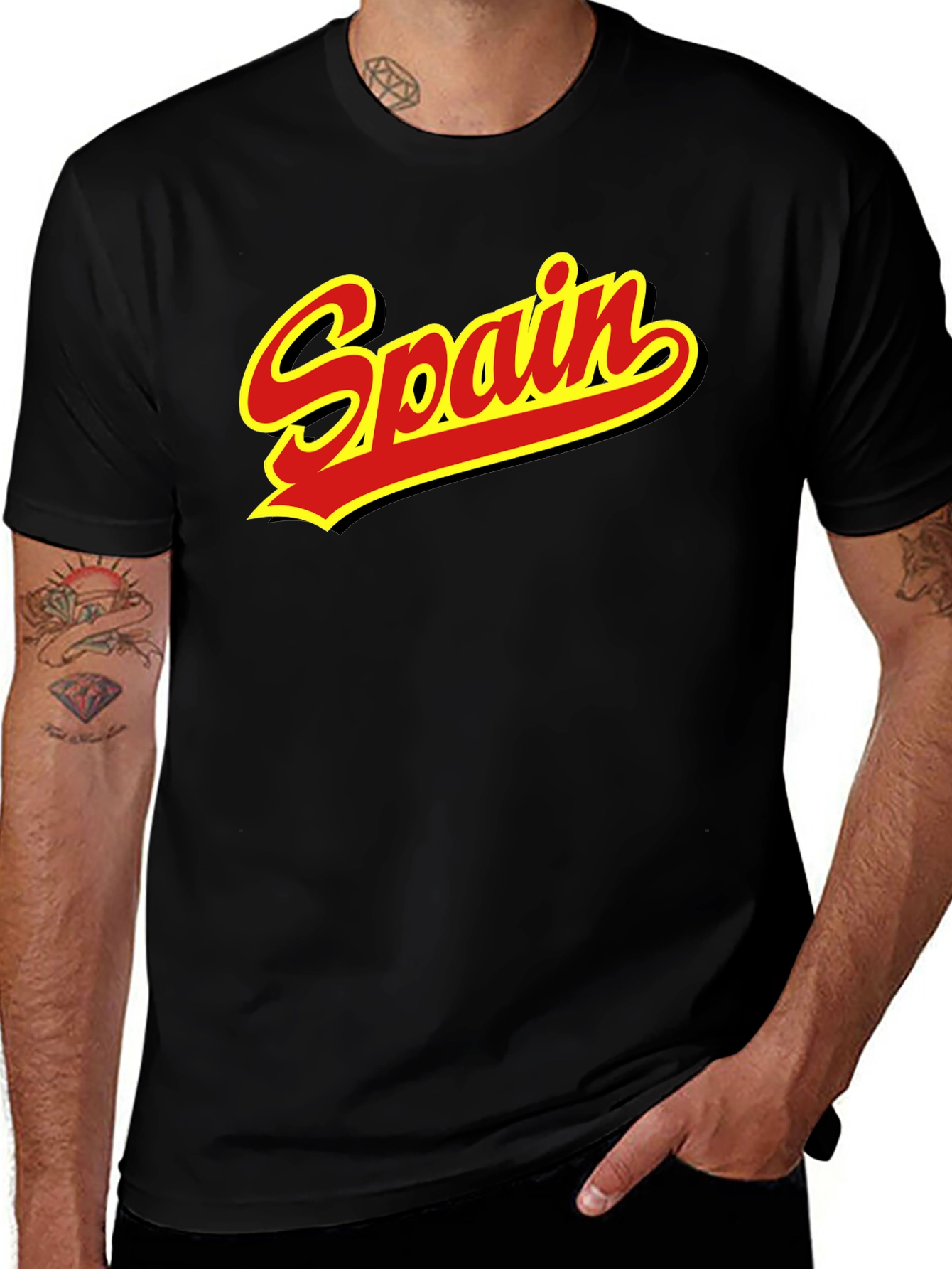 Retro Spain T-Shirt - Classic Design Soft Cotton
