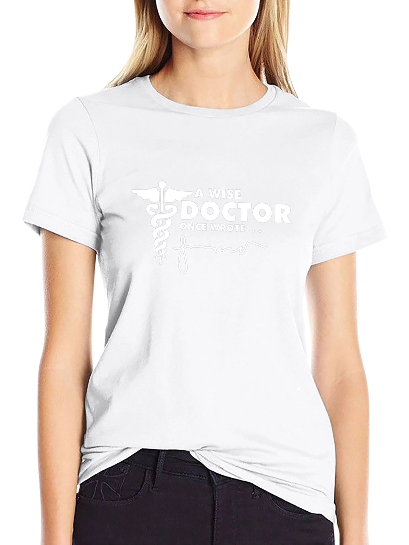A Wise Doctor Tee - Novelty Graphic T-Shirt