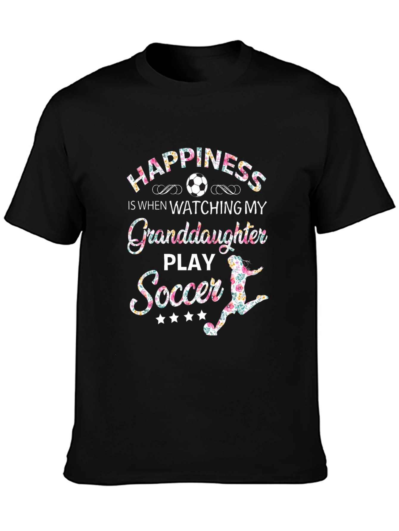 Happiness Granddaughter Soccer T-Shirt